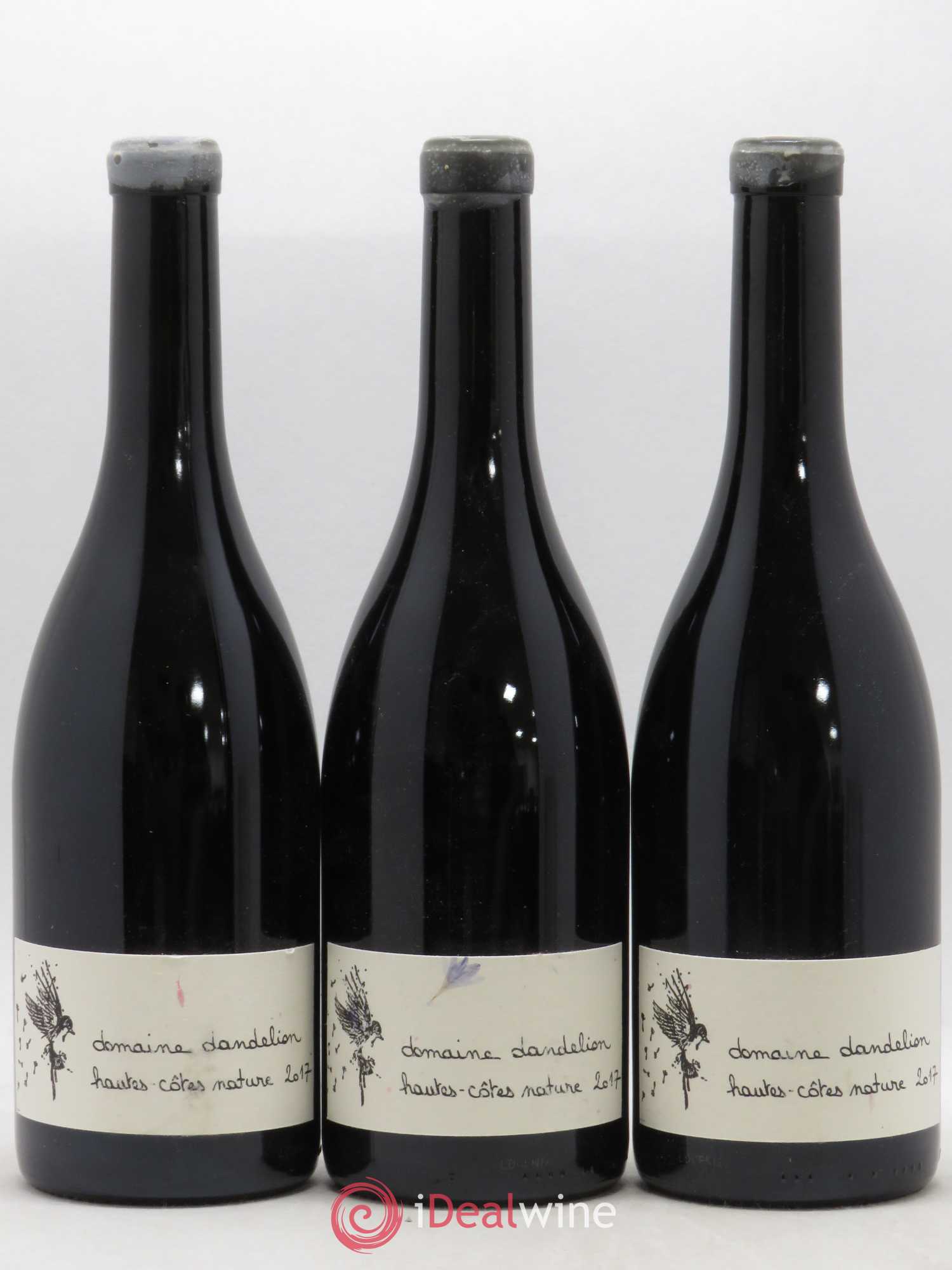 Hautes-Côtes de Beaune Nature Domaine Dandelion 2017 - Posten von 3 Flaschen - 0