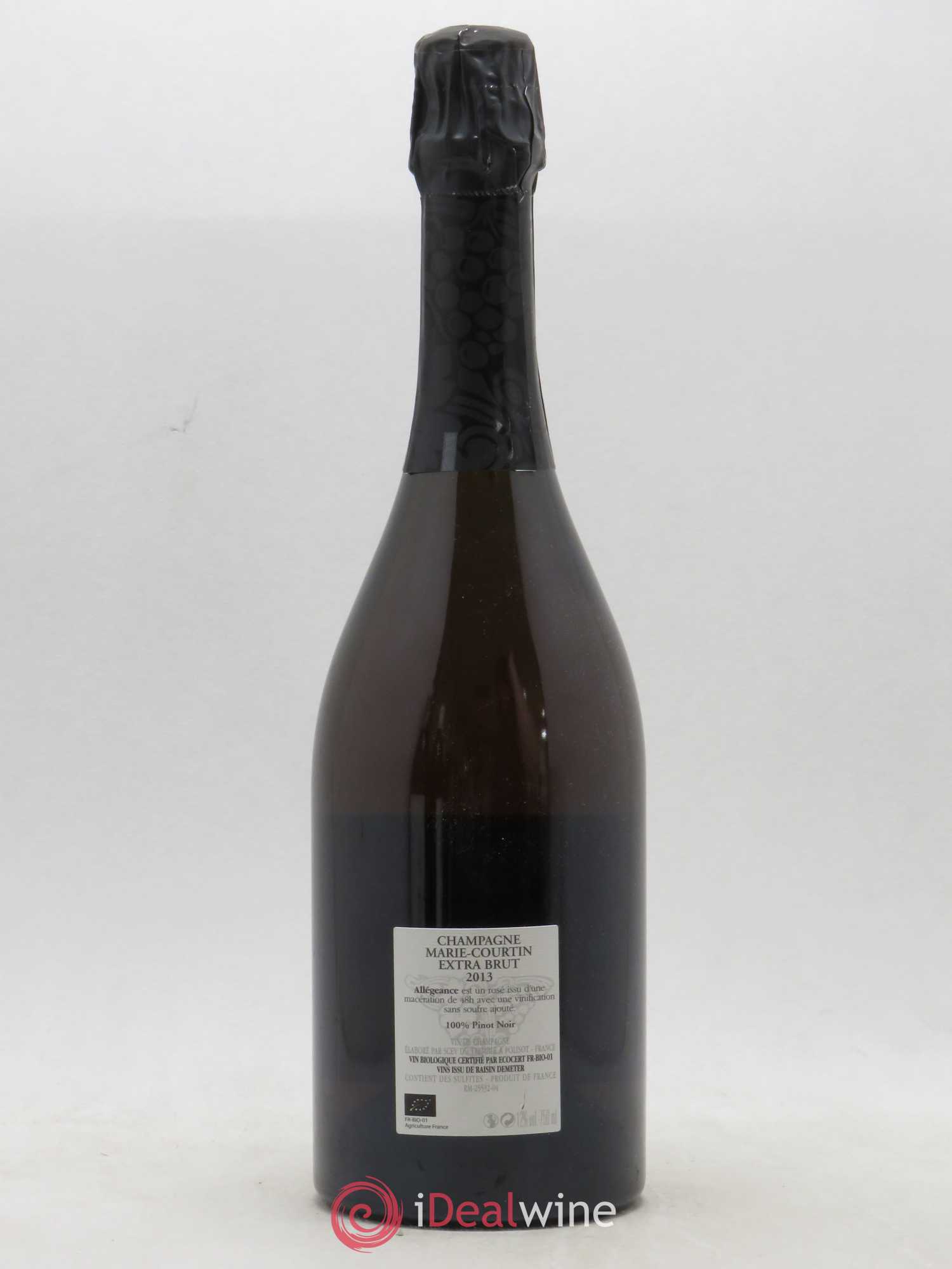 Champagne - Pinot noir Allegance Marie Courtin 2013 - Posten von 1 Flasche - 1