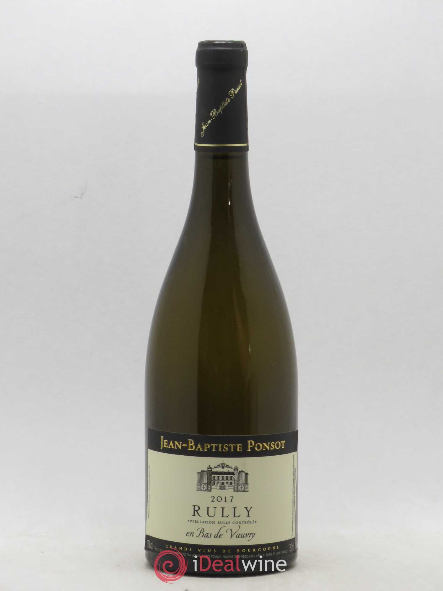 Rully En bas de vauvry Jean-Baptiste Ponsot 2017 - Lot de 1 bouteille - 0