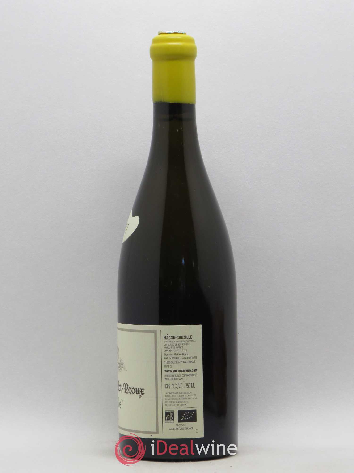 Mâcon Cruzille Le Clos Guillot-Broux (sans prix de réserve) 2017 - Posten von 1 Flasche - 1