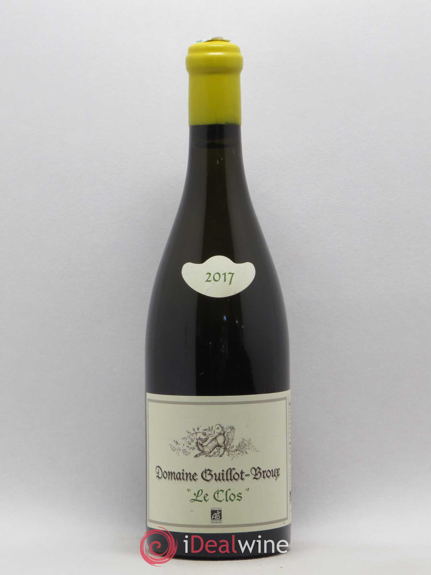 Mâcon Cruzille Le Clos Guillot-Broux (sans prix de réserve) 2017 - Posten von 1 Flasche - 0