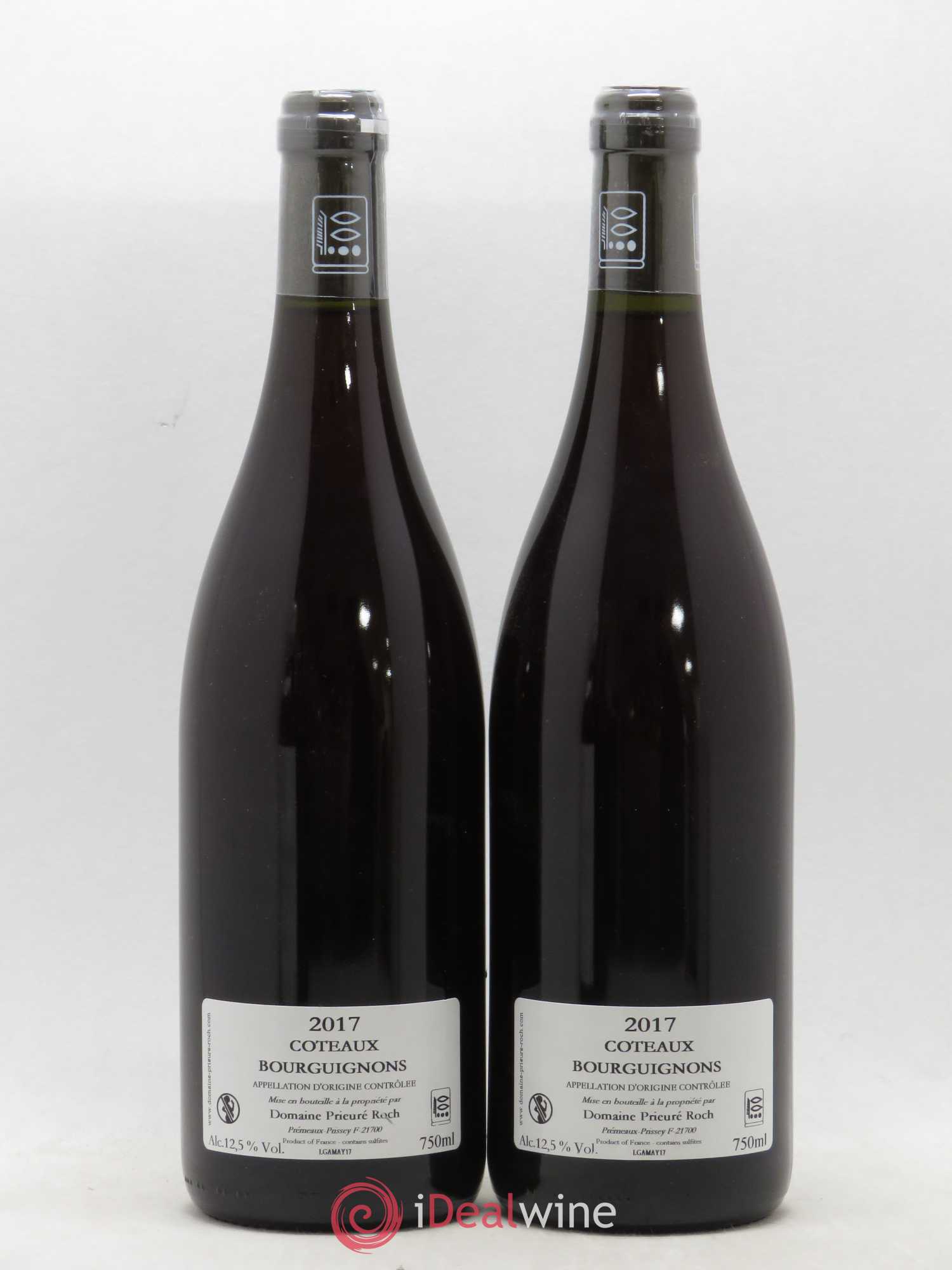 Bourgogne Côteaux Bourguignons Gamay Prieuré Roch 2017 - Posten von 2 Flaschen - 1