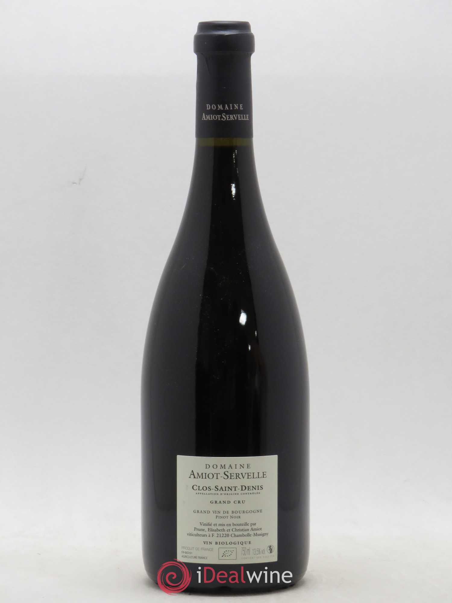 Clos Saint-Denis Grand Cru Amiot-Servelle 2015 - Lot de 1 bouteille - 1