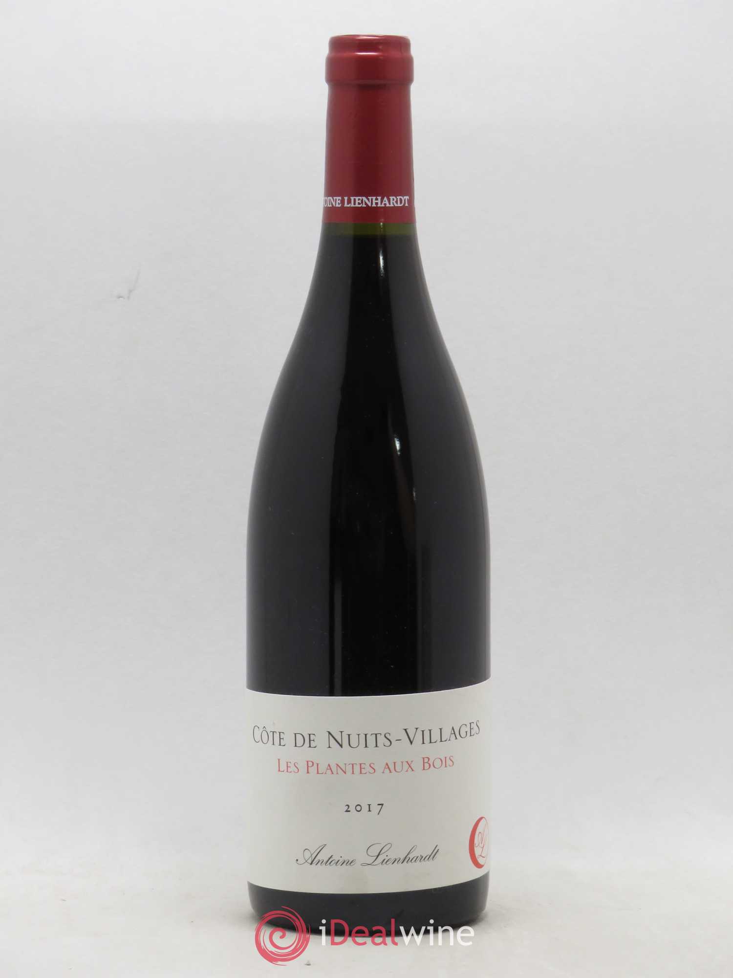 Côte de Nuits-Villages Les Plantes aux Bois Antoine Lienhardt 2017 - Posten von 1 Flasche - 0