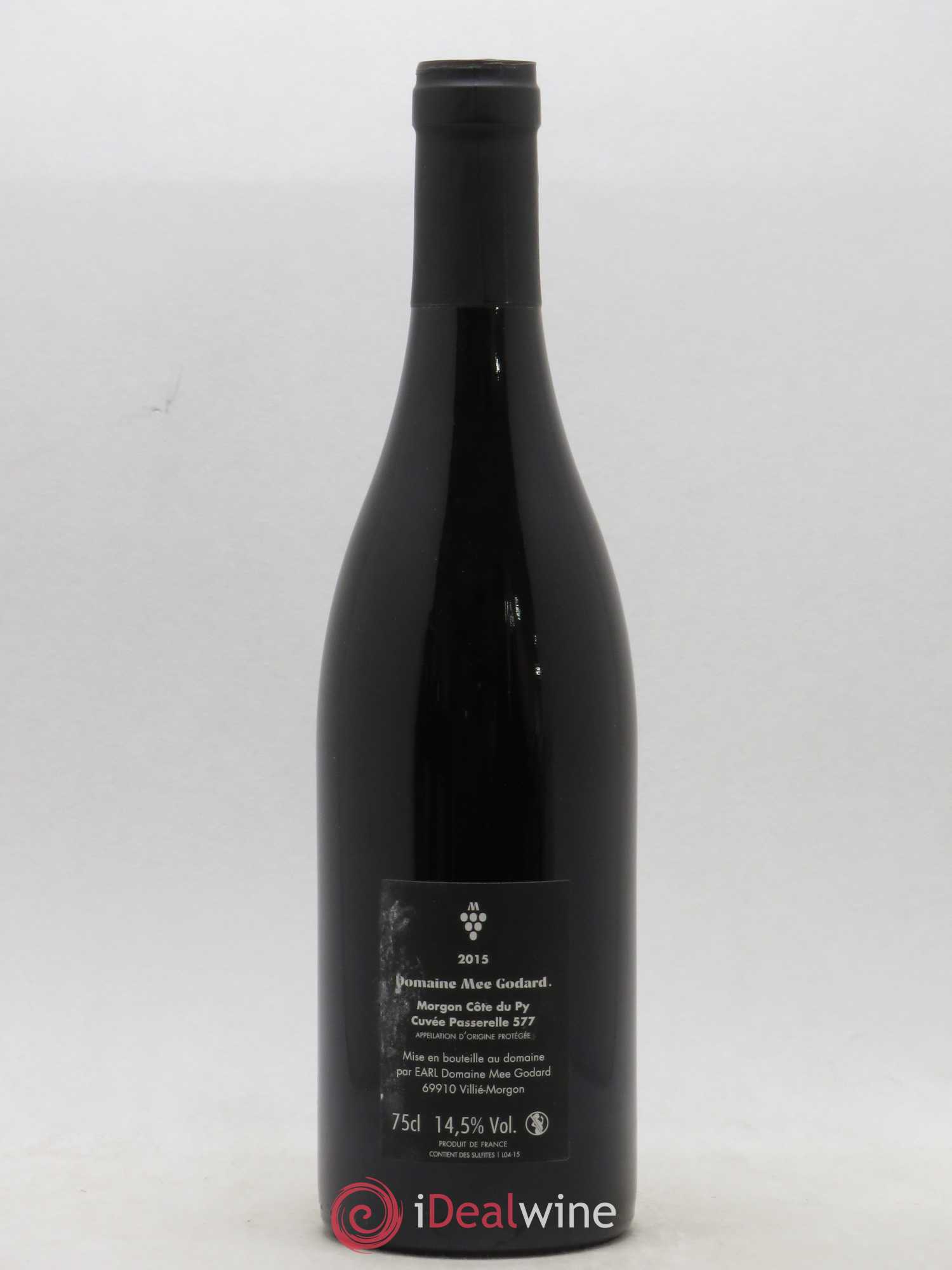 Morgon Passerelle 577 Mee Godard Côte du Py 2015 - Lot de 1 bouteille - 1