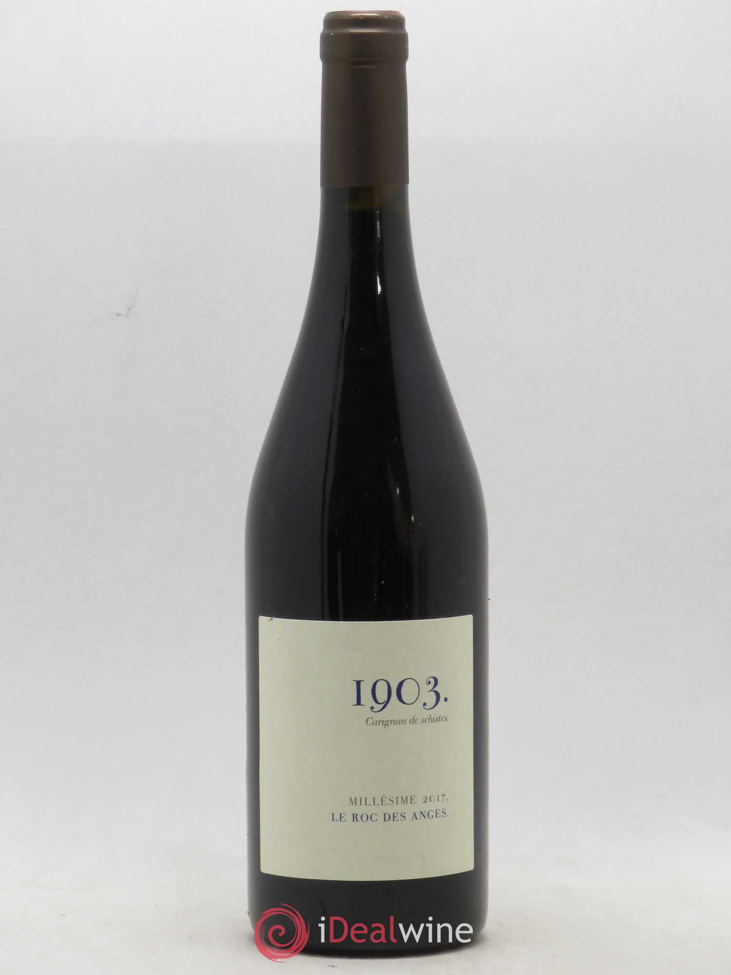 Côtes Catalanes Roc des Anges Carignan 1903 Marjorie et Stéphane Gallet 2017 - Lot de 1 bouteille - 0