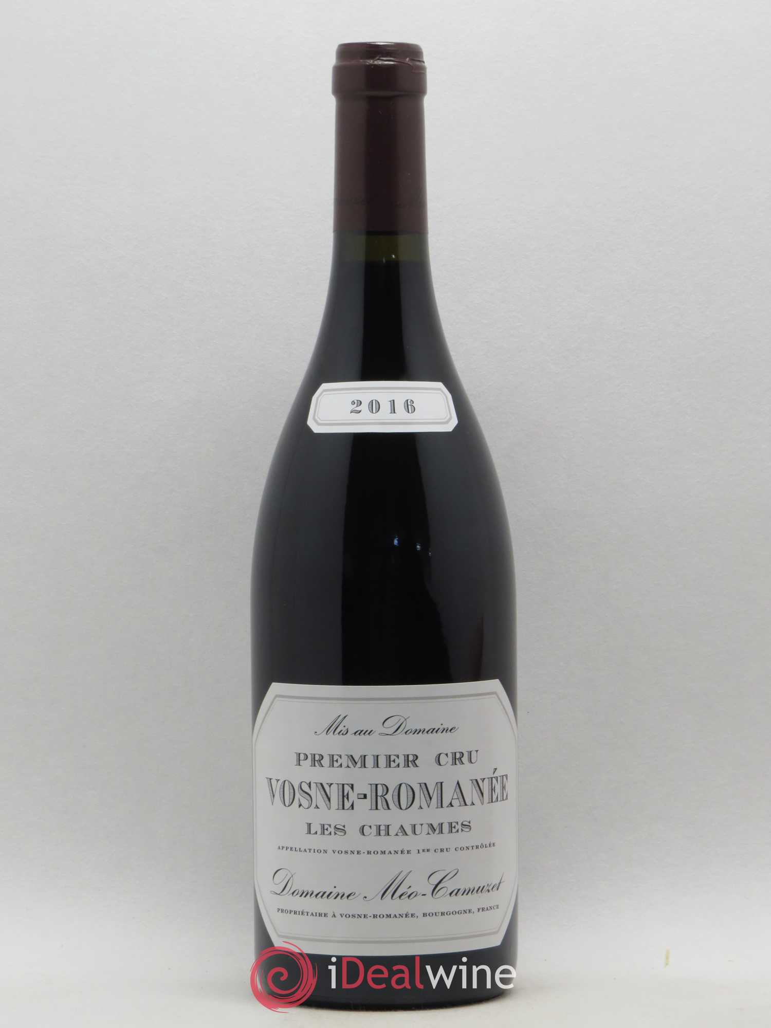 Vosne-Romanée 1er Cru Les Chaumes Méo-Camuzet (Domaine) 2016 - Lot de 1 bouteille - 0