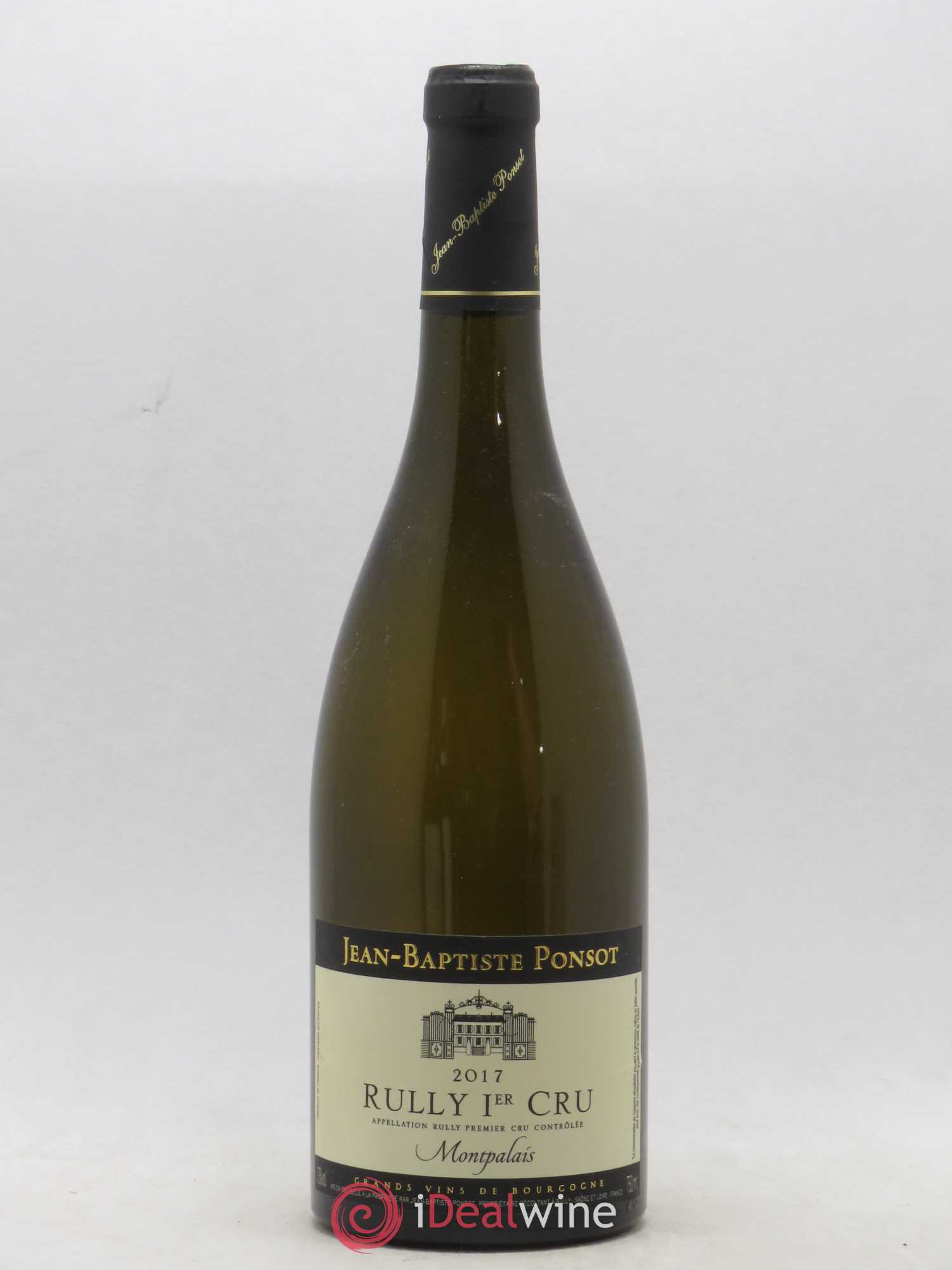 Rully 1er Cru Montpalais Jean-Baptiste Ponsot 2017 - Lot de 1 bouteille - 0