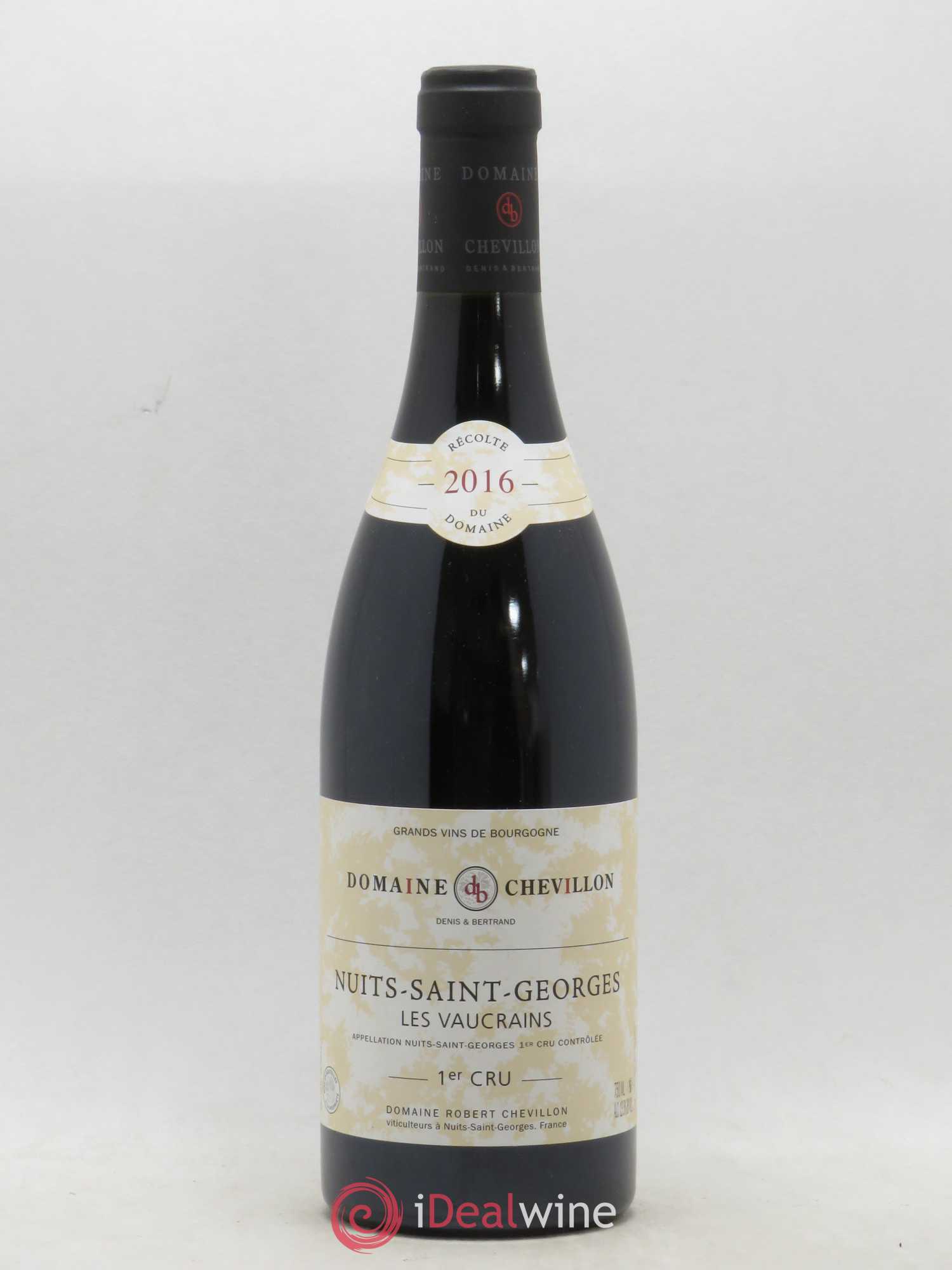 Nuits-Saint-Georges 1er Cru Les Vaucrains Robert Chevillon 2016 - Lot de 1 bouteille - 0