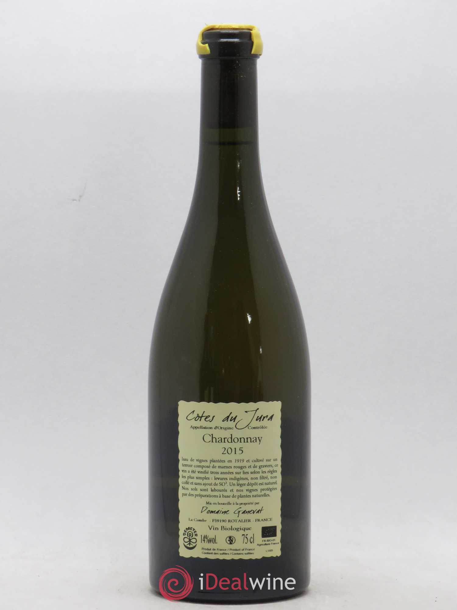 Côtes du Jura Les Grands Teppes Vieilles Vignes Jean-François Ganevat (Domaine) 2015 - Lot de 1 bouteille - 1