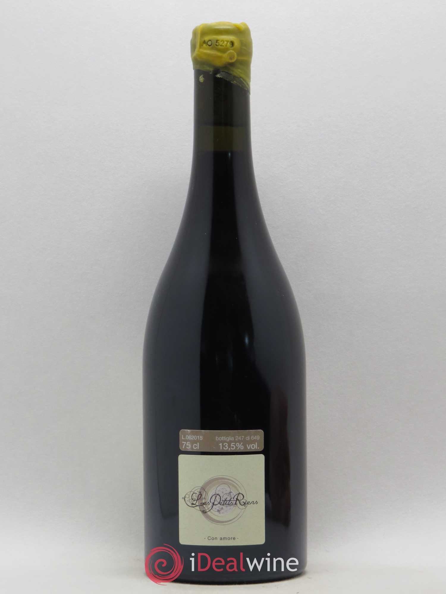 Italie Val d'Aoste Ici et maintenant Les Petits Riens (sans prix de réserve) 2015 - Posten von 1 Flasche - 1