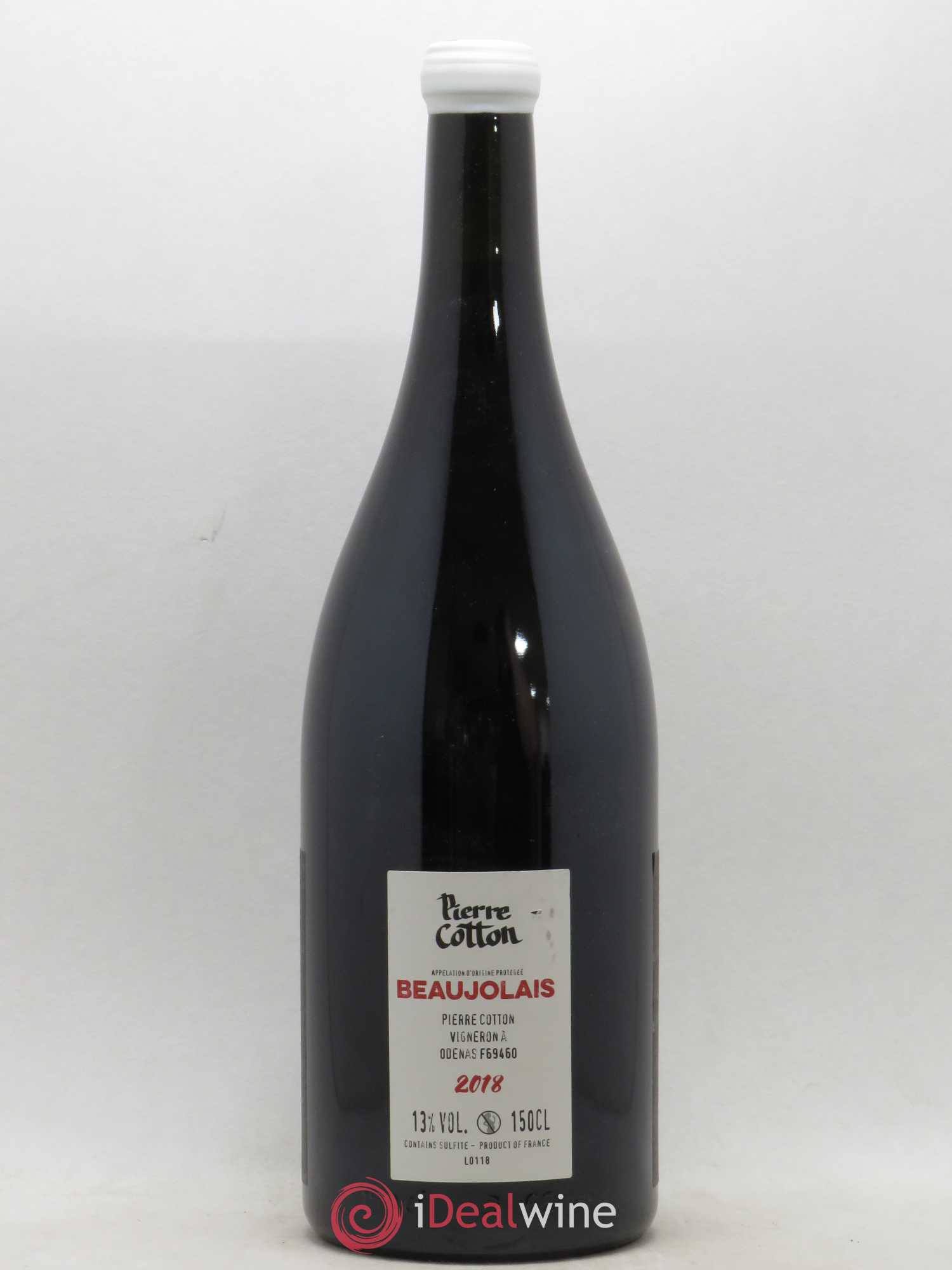 Beaujolais Le Pré Bonnet-Cotton (Domaine) 2018 - Lot de 1 magnum - 1