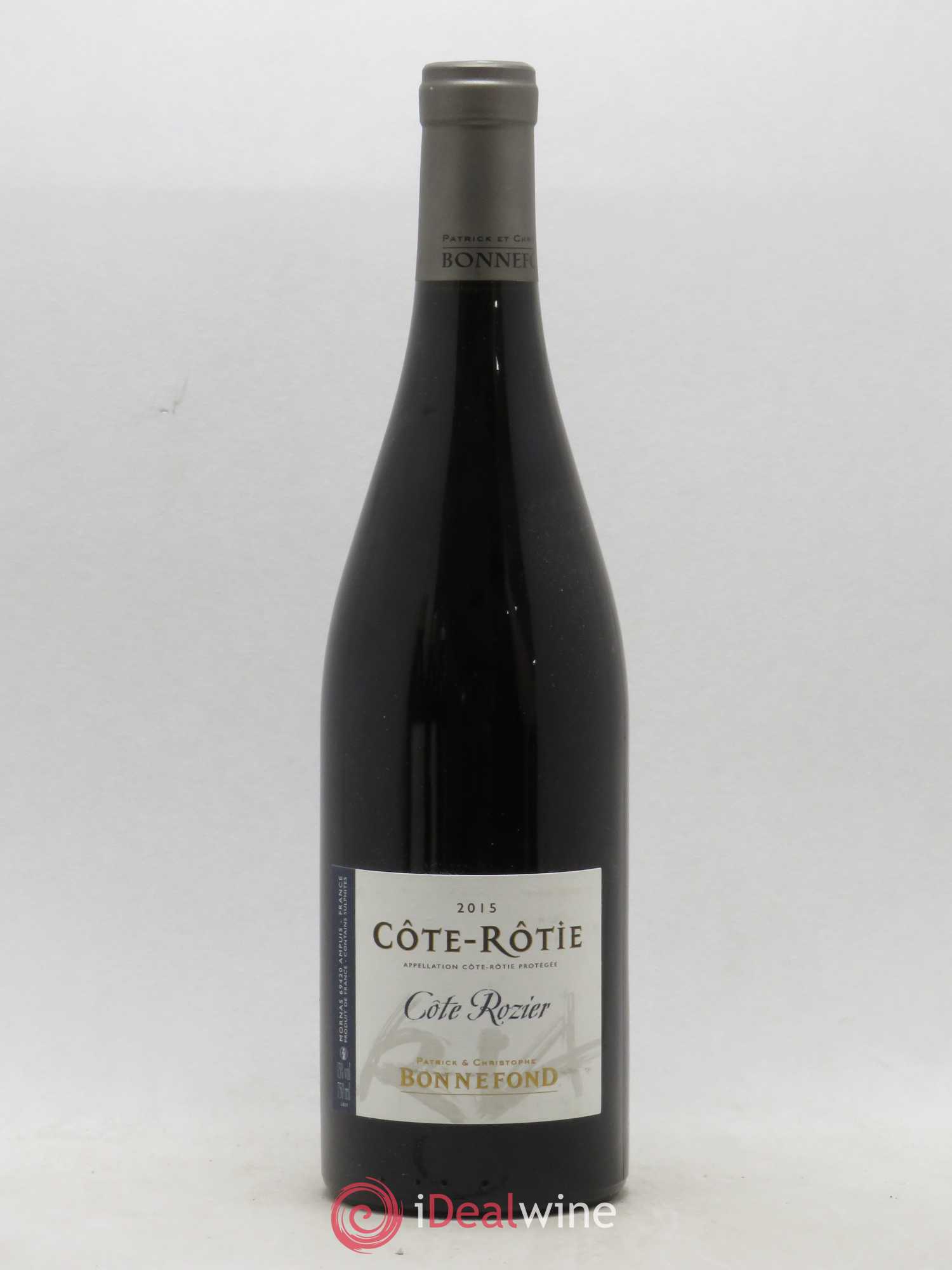 Côte-Rôtie Côte Rozier Domaine Bonnefond 2015 - Lot de 1 bouteille - 0