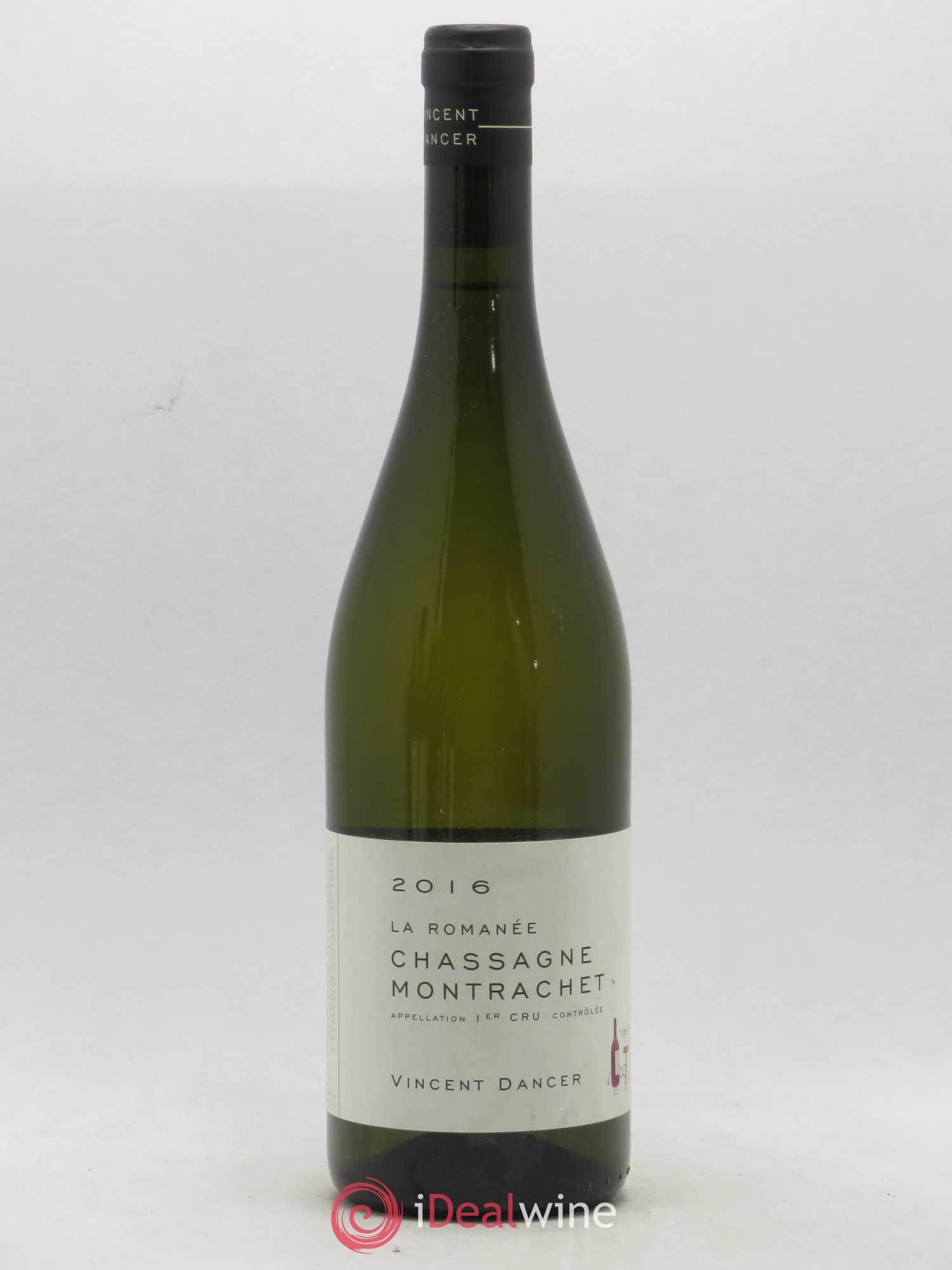 Chassagne-Montrachet 1er Cru La Romanée Vincent Dancer 2016 - Lot de 1 bouteille - 0