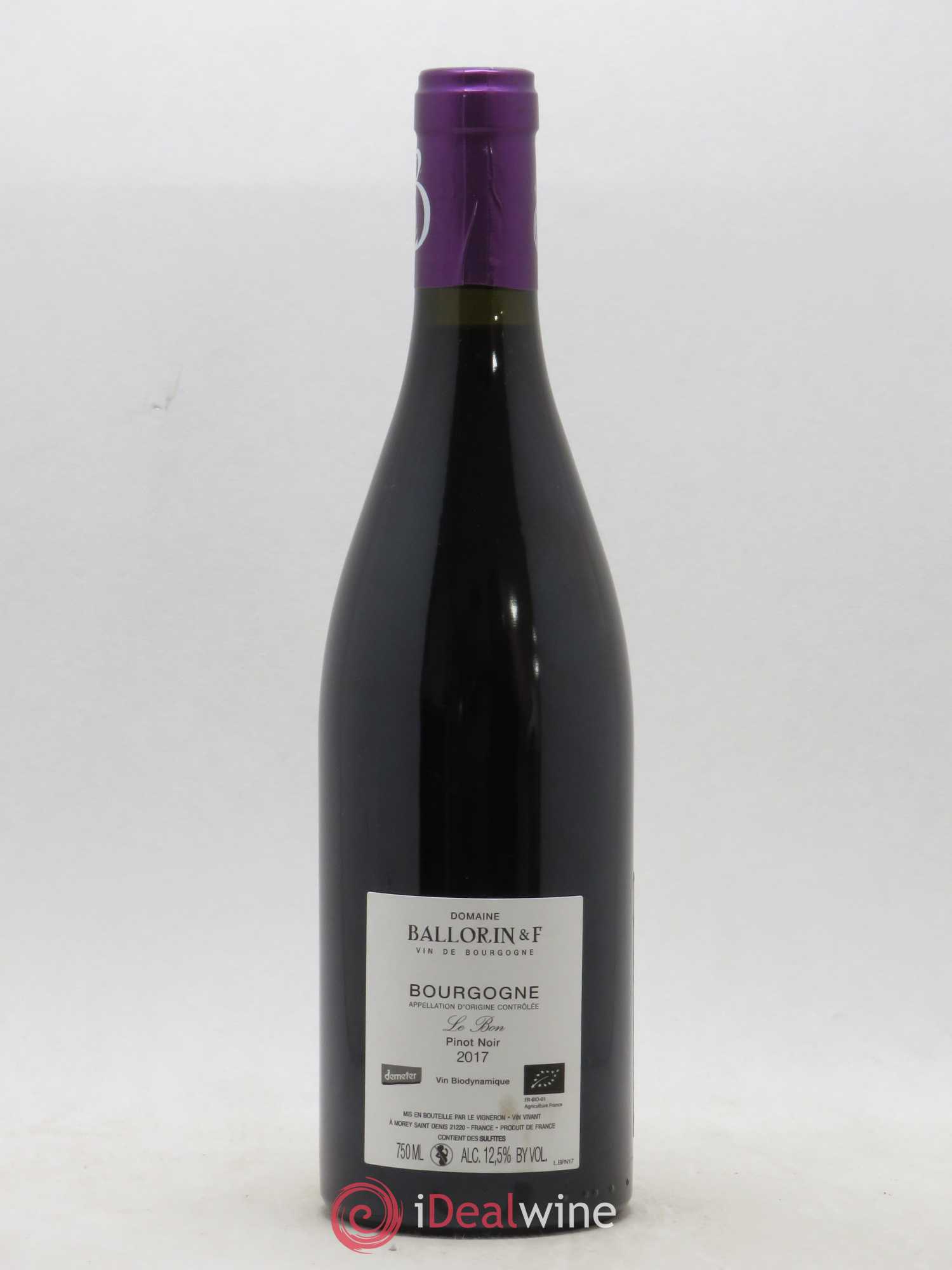 Bourgogne Le Village Le Bon Ballorin & F (sans prix de réserve) 2017 - Posten von 1 Flasche - 1