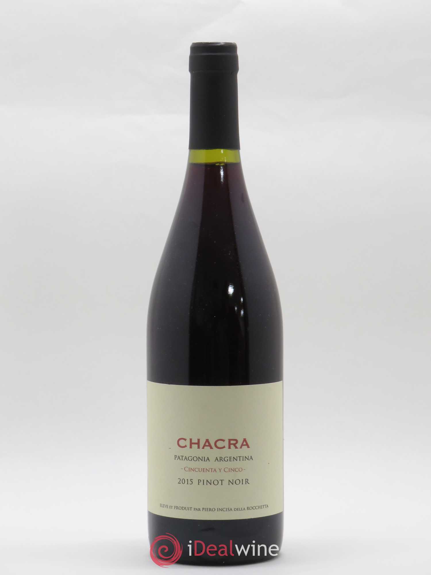 Vins Etrangers Patagonie Chacra 55 Pinot Noir Piero Incisa della Rocchetta 2015 - Posten von 1 Flasche - 0