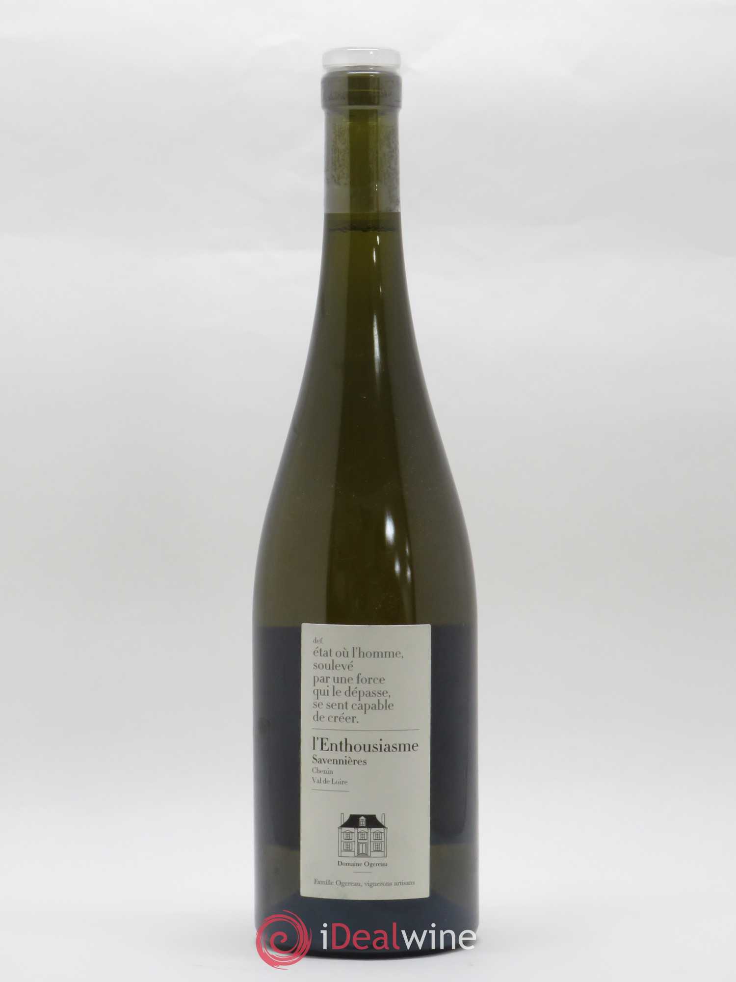 Savennières L'Enthousiasme Ogereau 2015 - Posten von 1 Flasche - 0
