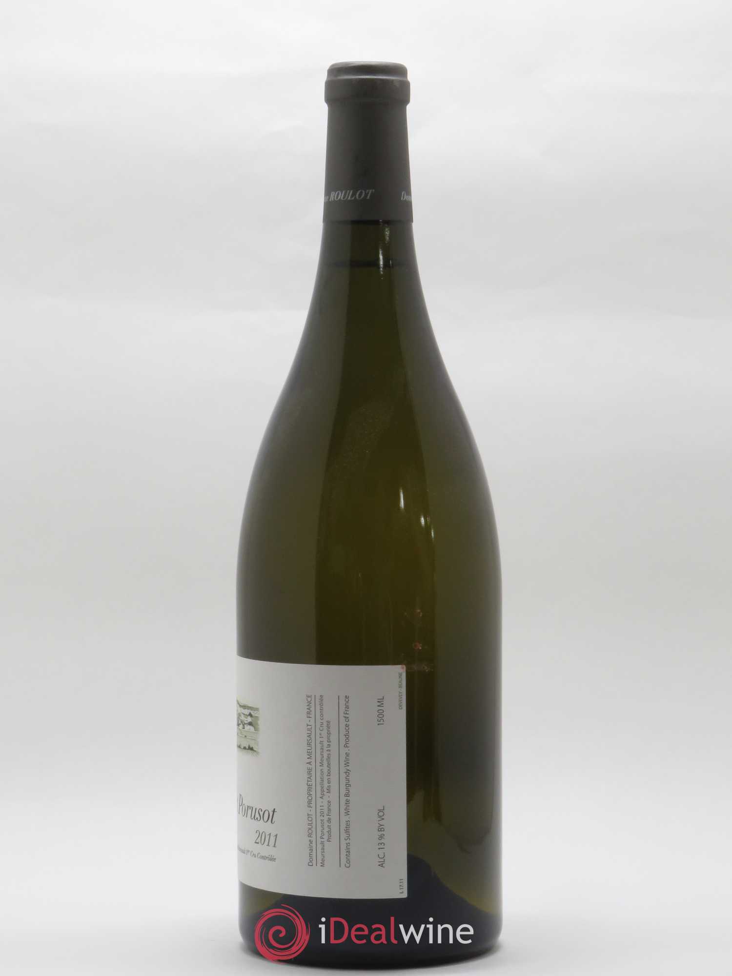 Meursault 1er Cru Le Porusot Roulot (Domaine) 2011 - Posten von 1 Magnum - 1