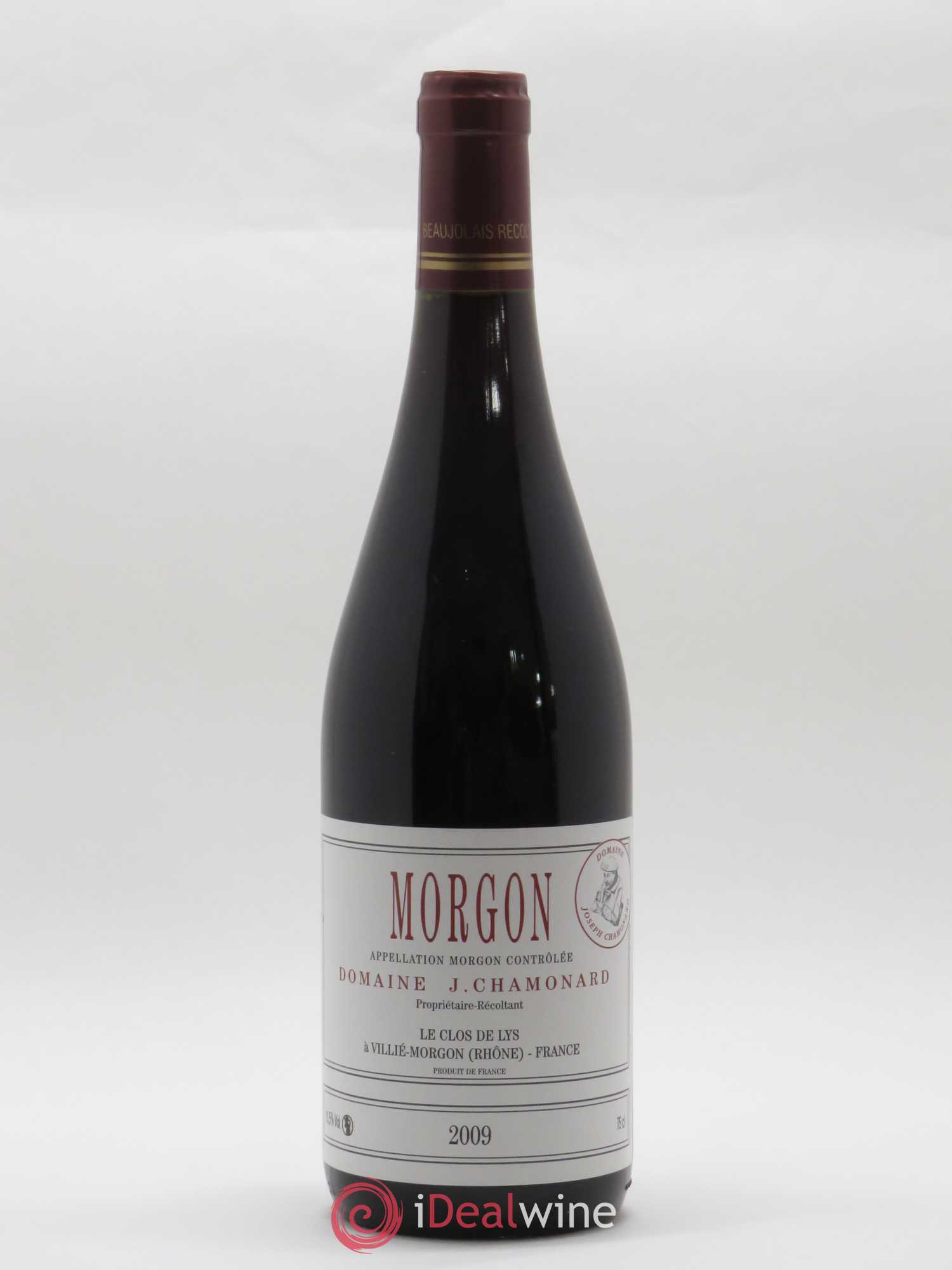 Morgon Clos de Lys Chamonard 2009 - Lot de 1 bouteille - 0