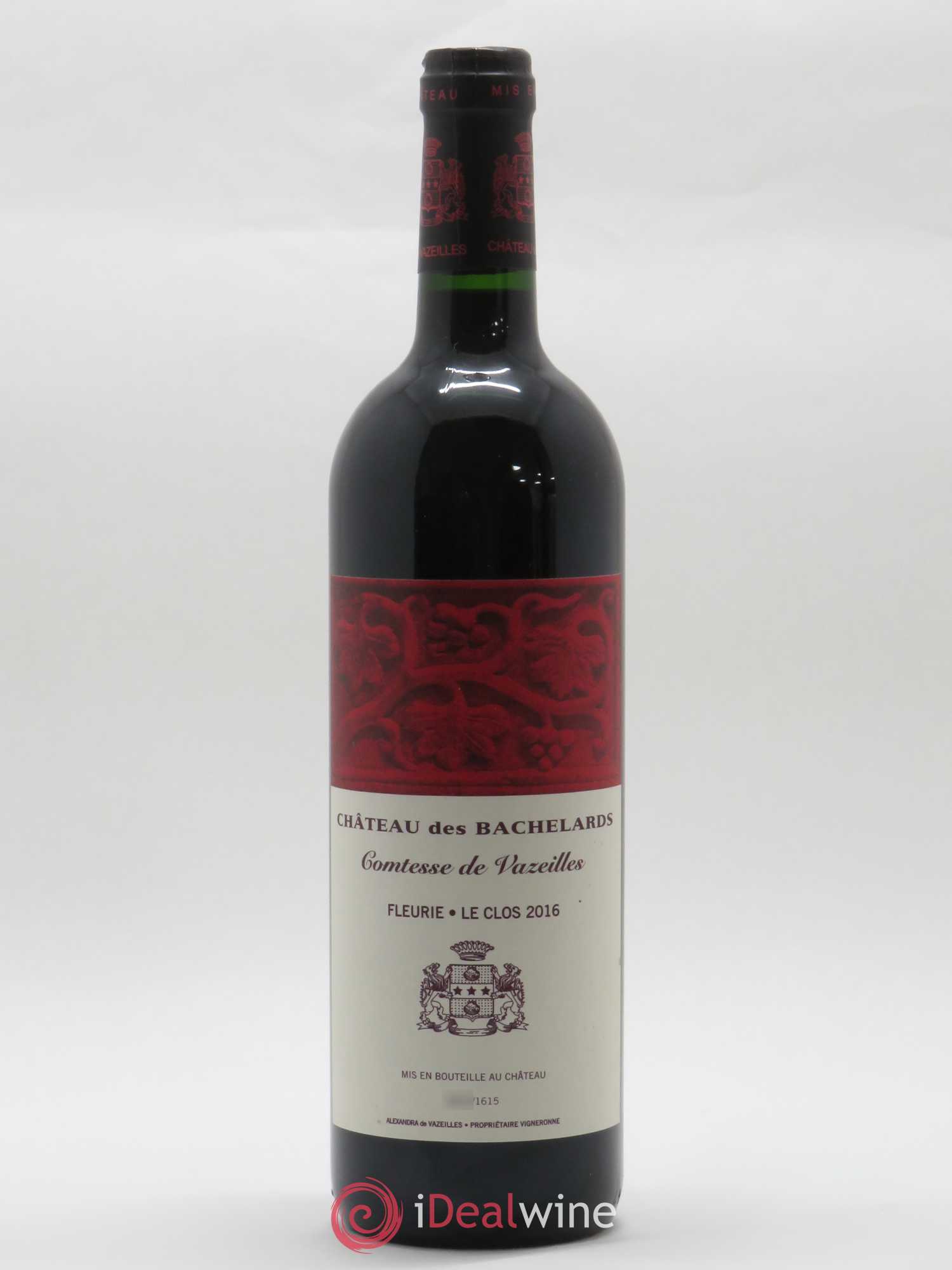 Fleurie Le Clos Château des Bachelards (sans prix de réserve) 2016 - Lot de 1 bouteille - 0