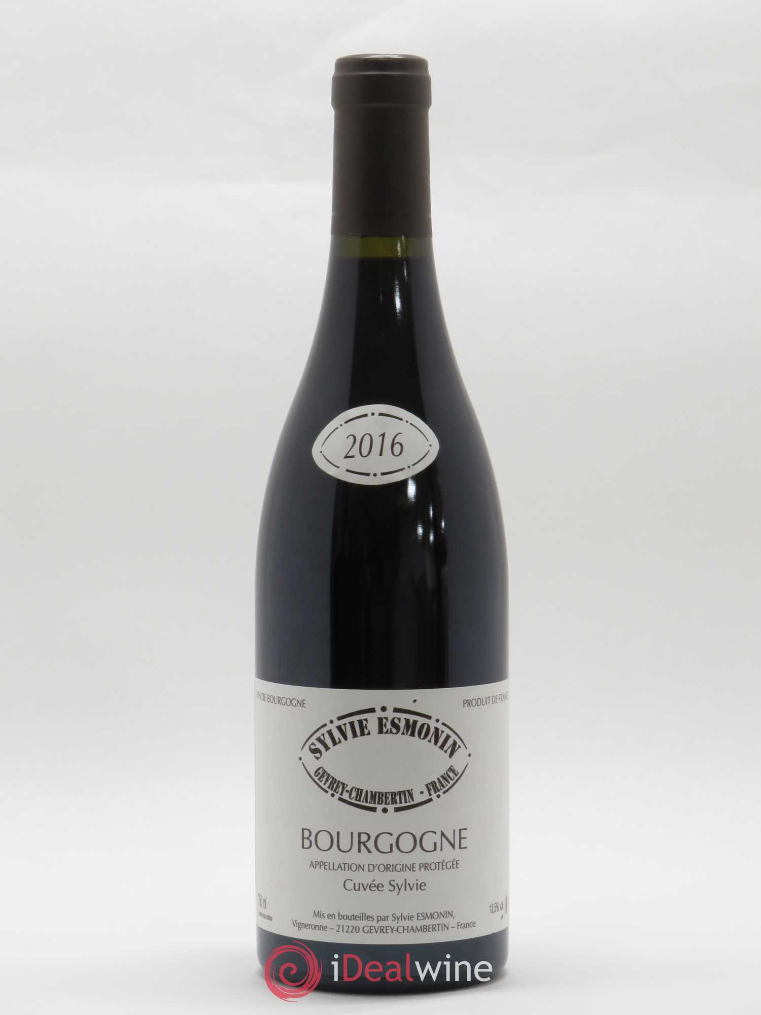 Bourgogne Sylvie Esmonin cuvée Sylvie 2016 - Lot de 1 bouteille - 0