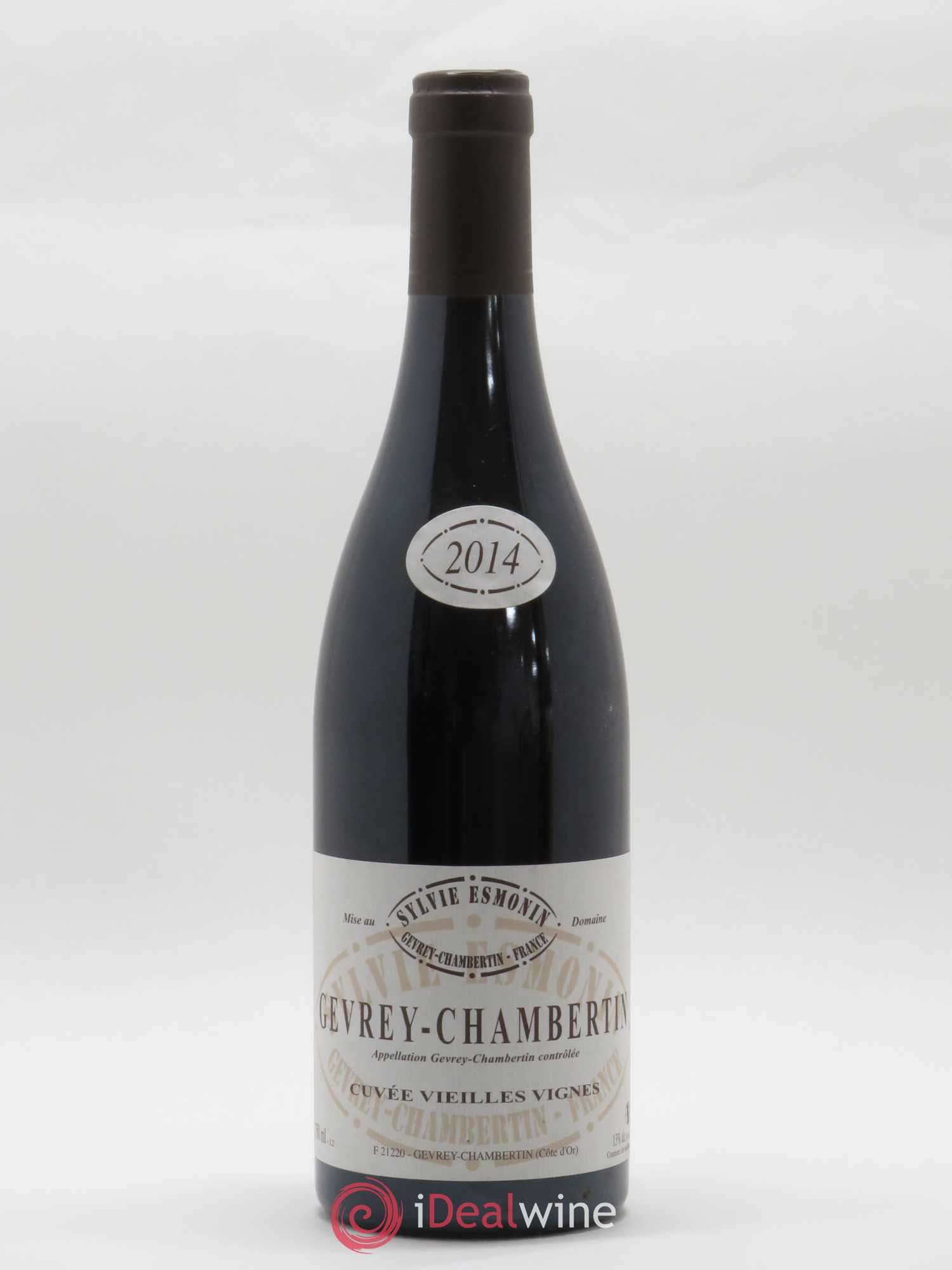Gevrey-Chambertin Vieilles Vignes Sylvie Esmonin 2014 - Lot de 1 bouteille - 0