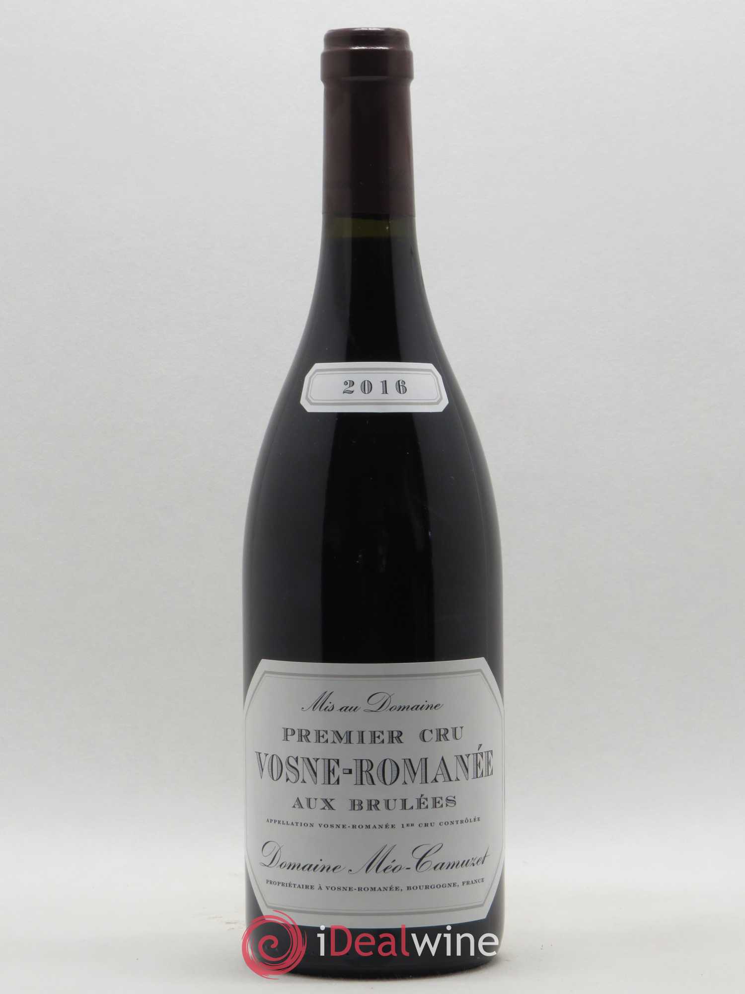 Vosne-Romanée 1er Cru Aux Brûlées Méo-Camuzet (Domaine) 2016 - Lot de 1 bouteille - 0