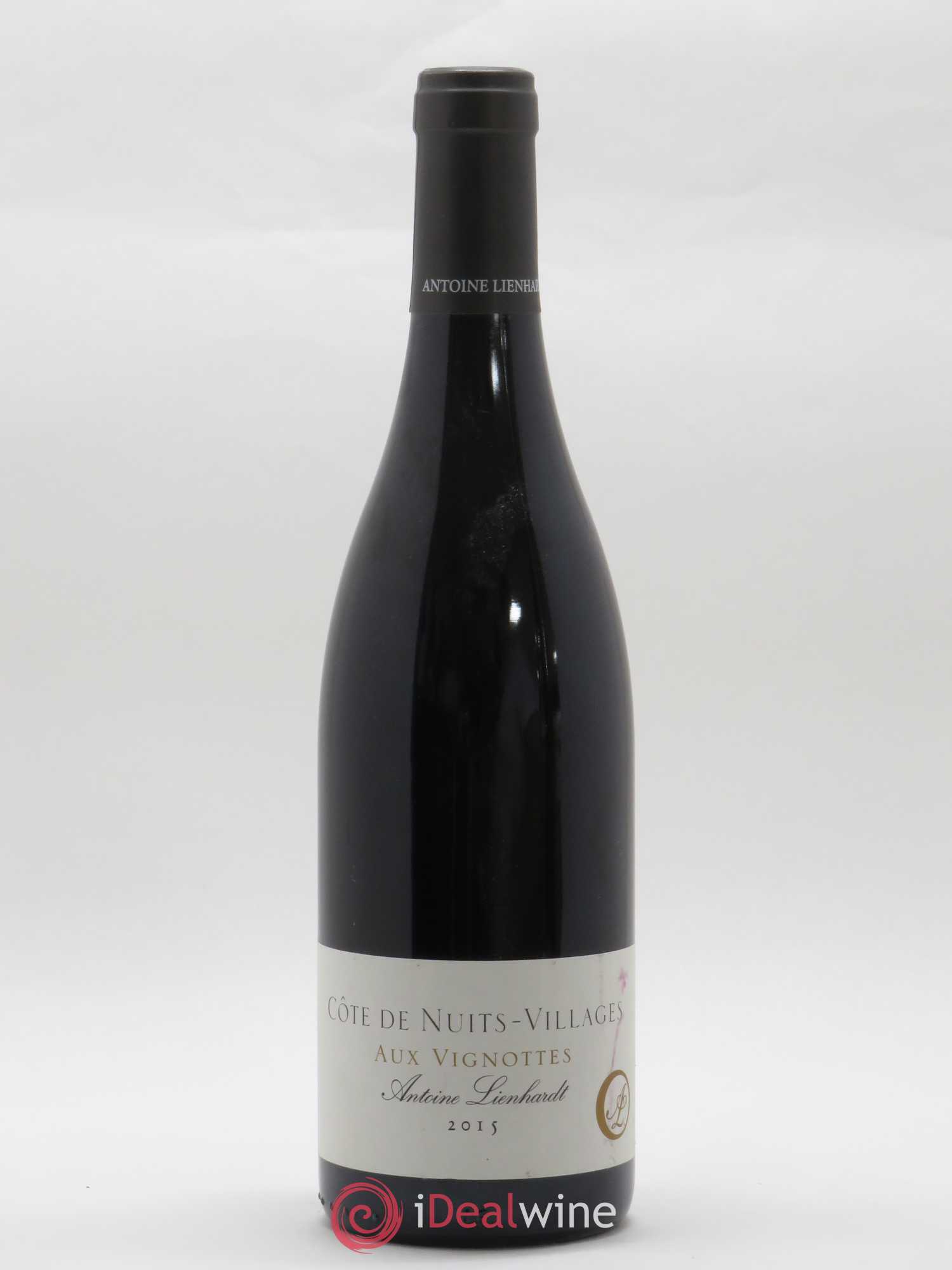 Côte de Nuits-Villages Aux Vignottes Antoine Lienhardt 2015 - Posten von 1 Flasche - 0