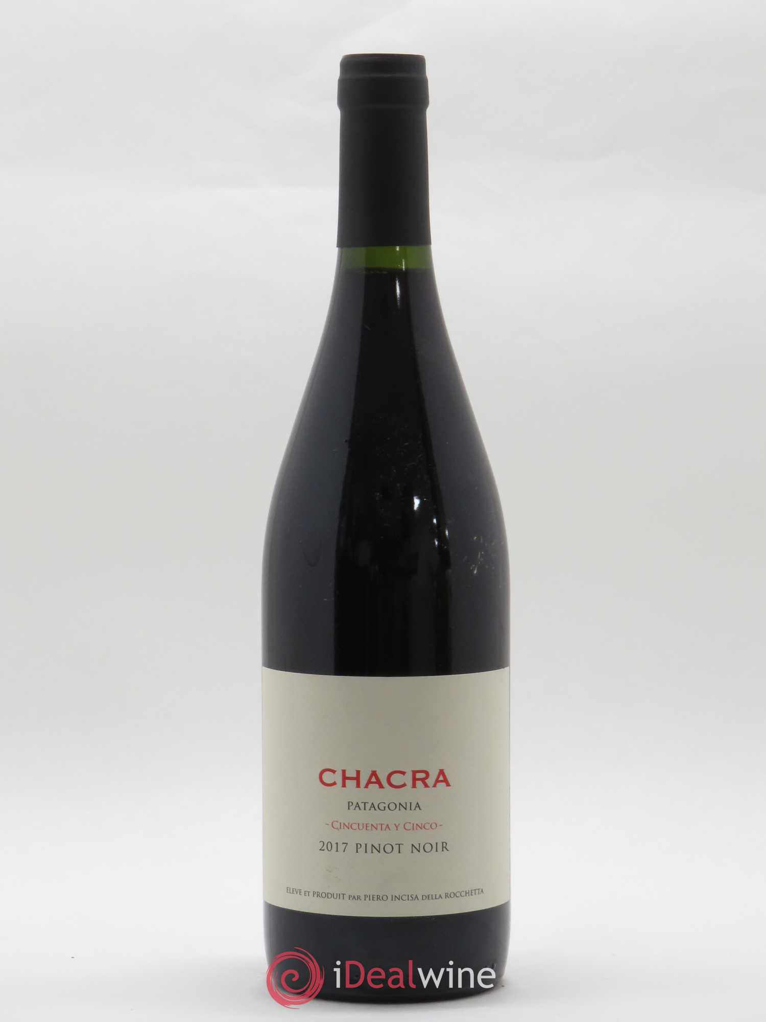 Vins Etrangers Patagonie Bodega Chacra Pinot noir 55 2017 - Posten von 1 Flasche - 0