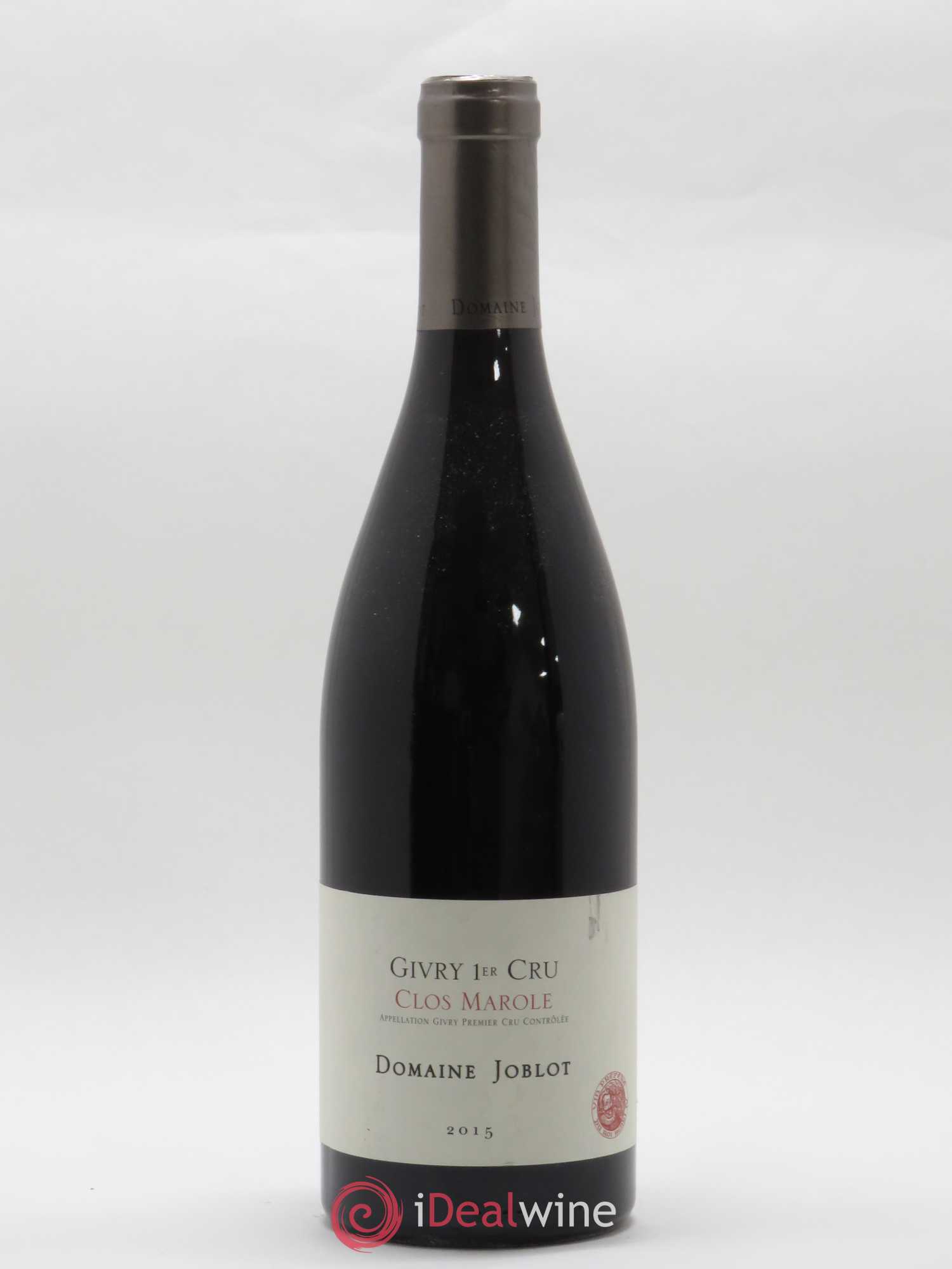 Givry 1er Cru Clos Marole Joblot (Domaine) 2015 - Lot de 1 bouteille - 0
