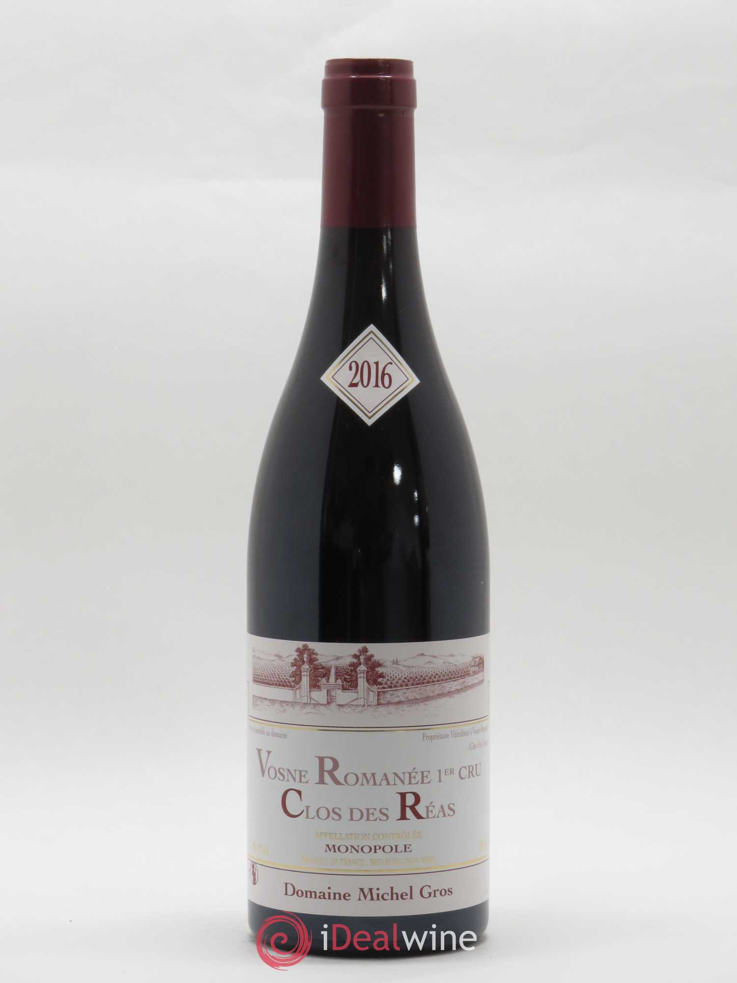 Vosne-Romanée 1er Cru Clos des Réas Michel Gros 2016 - Lot de 1 bouteille - 0