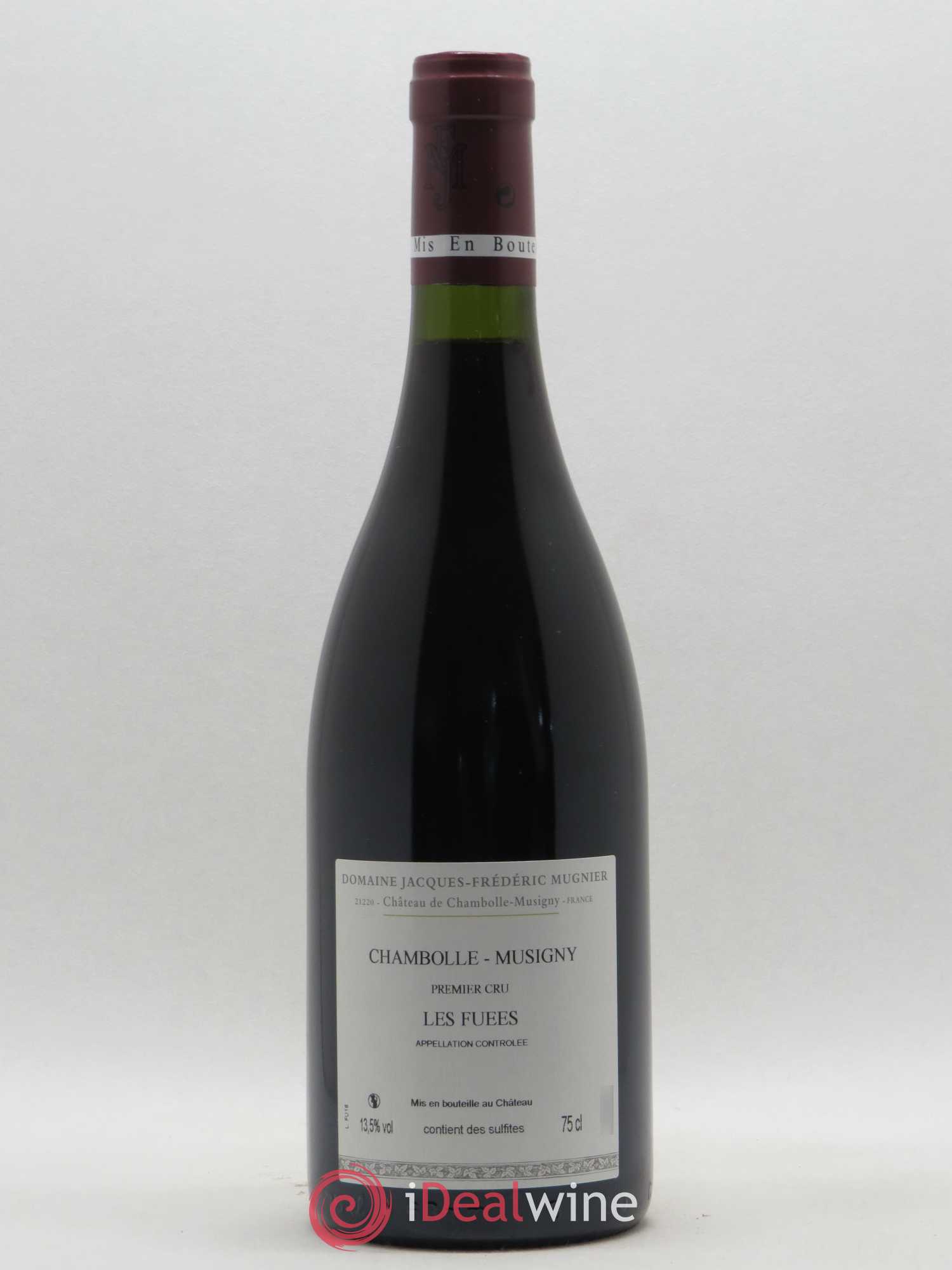 Chambolle-Musigny 1er Cru Les Fuées Jacques-Frédéric Mugnier 2016 - Lot de 1 bouteille - 1