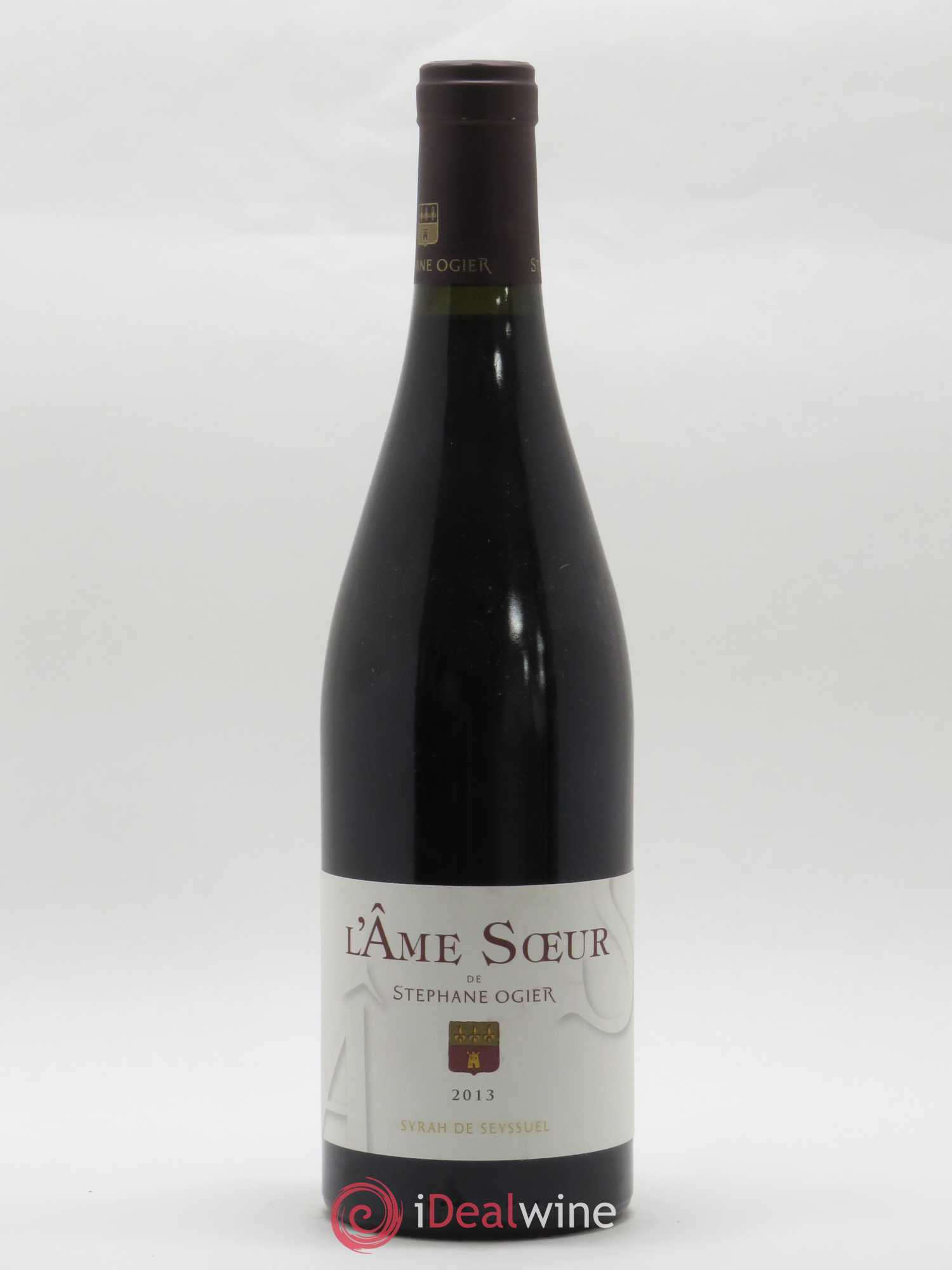 Collines Rhodaniennes L'Ame Soeur Syrah de Seyssuel Stéphane Ogier 2013 - Lot de 1 bouteille - 0