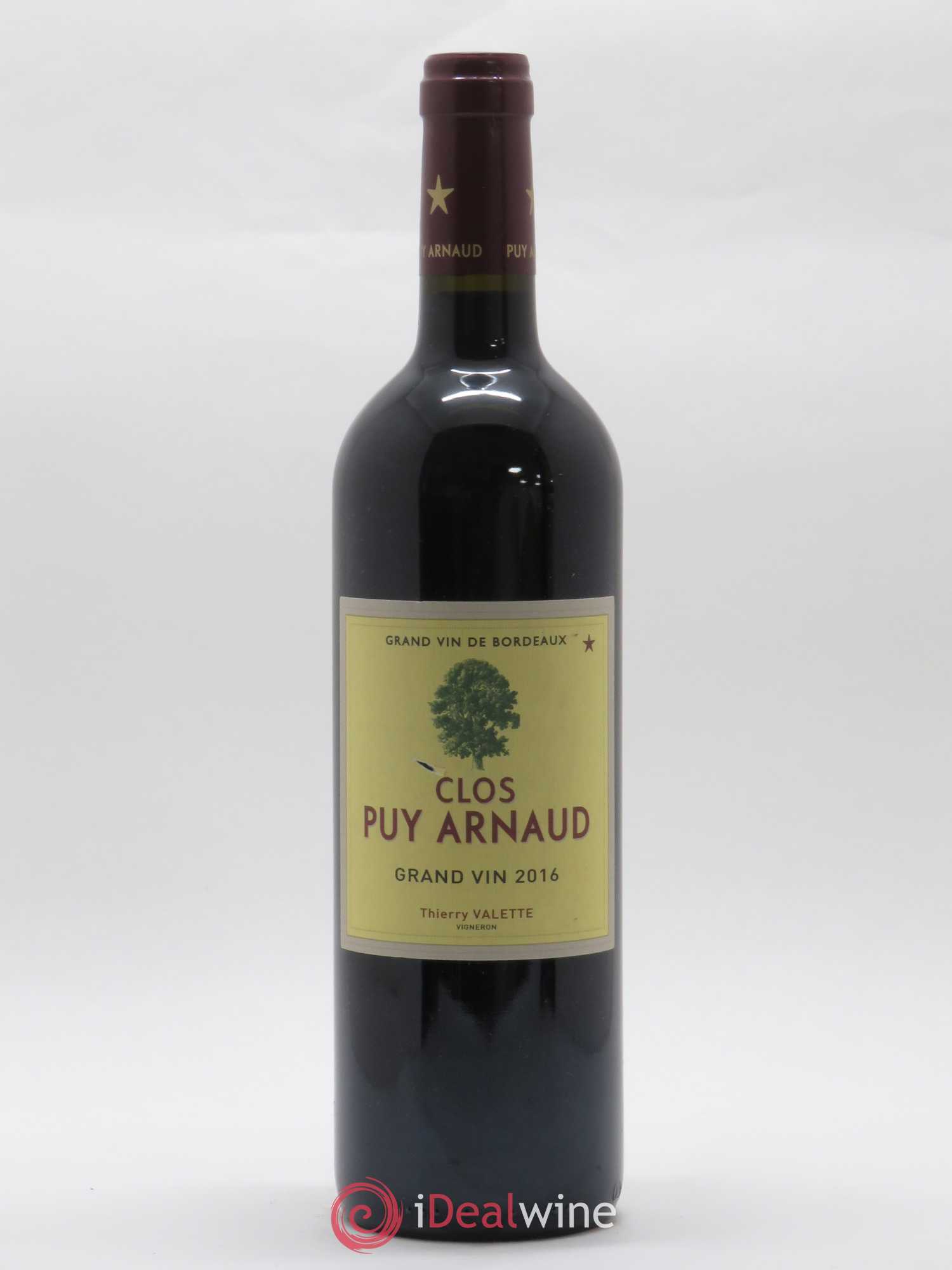 Clos Puy Arnaud 2016 - Lot de 1 bouteille - 0
