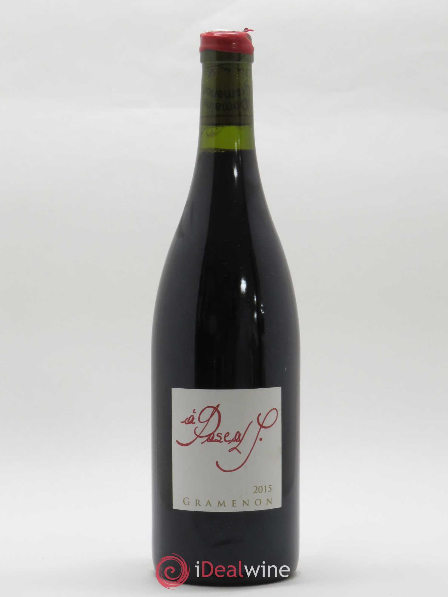 Côtes-du-Rhône A Pascal S. Gramenon (Domaine) 2015 - Lot de 1 bouteille - 0