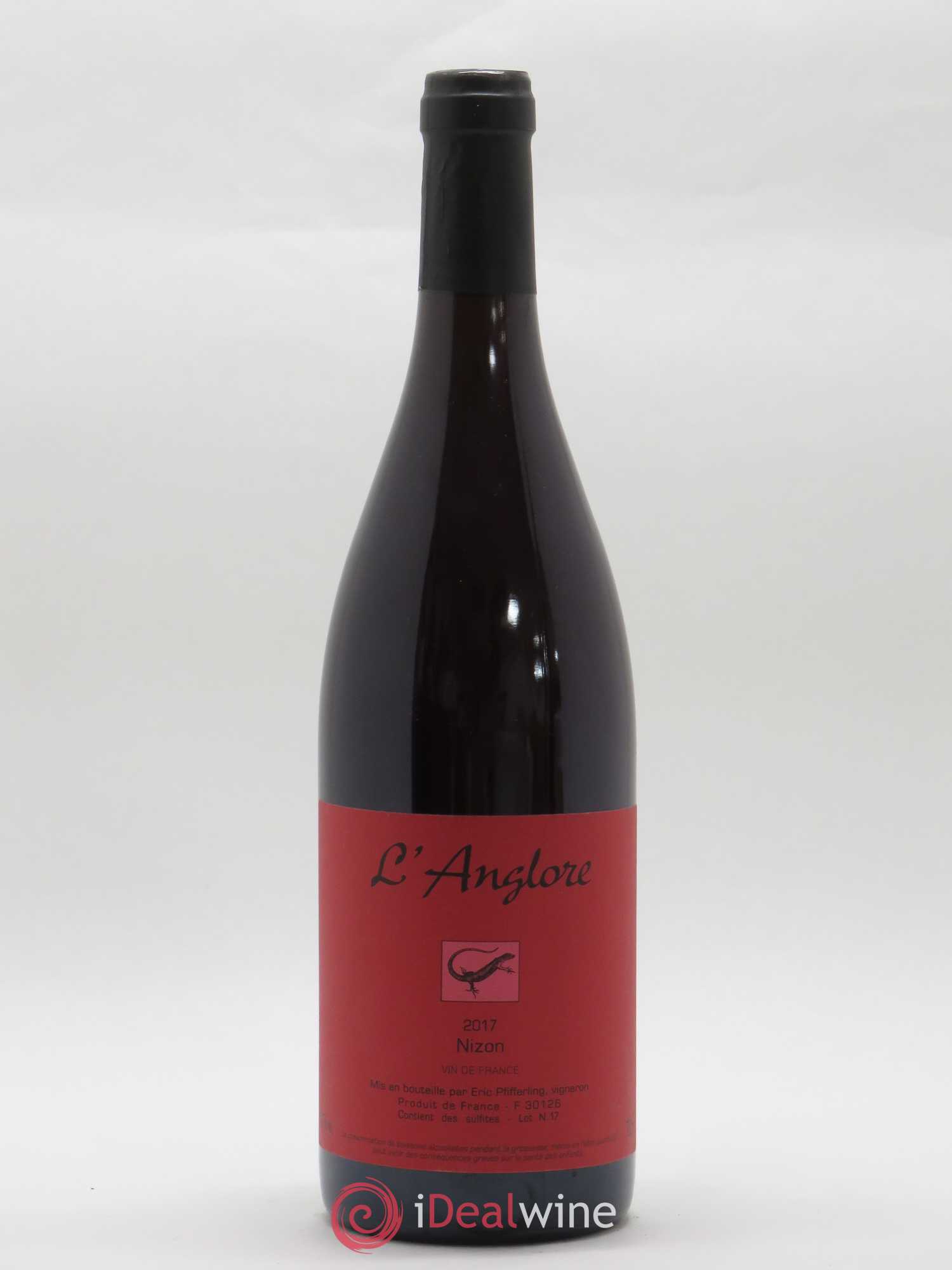 Vin de France Nizon L'Anglore (sans prix de réserve) 2017 - Lot de 1 bouteille - 0