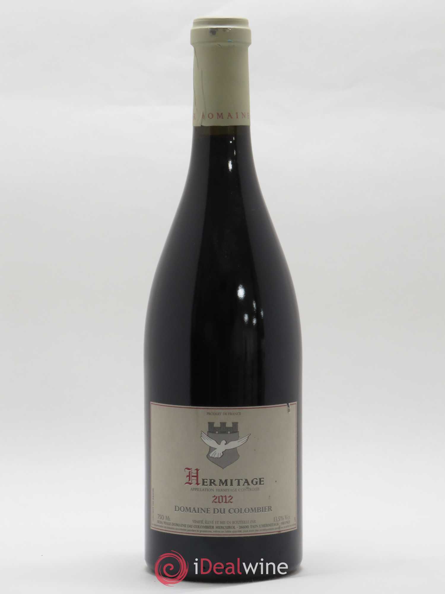 Hermitage Colombier (Domaine du) 2012 - Lot de 1 bouteille - 0