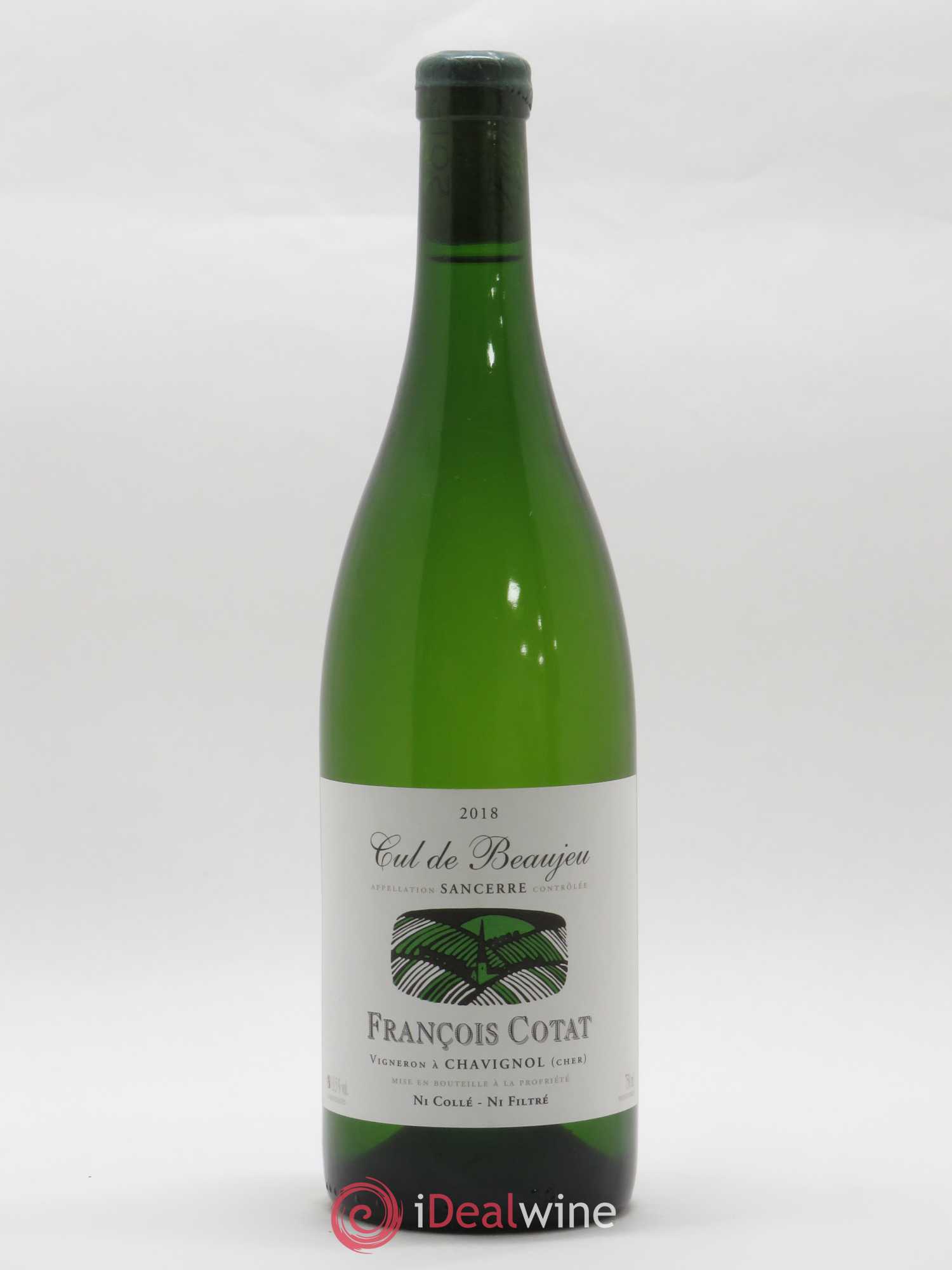 Sancerre Les Culs de Beaujeu François Cotat 2018 - Lot de 1 bouteille - 0