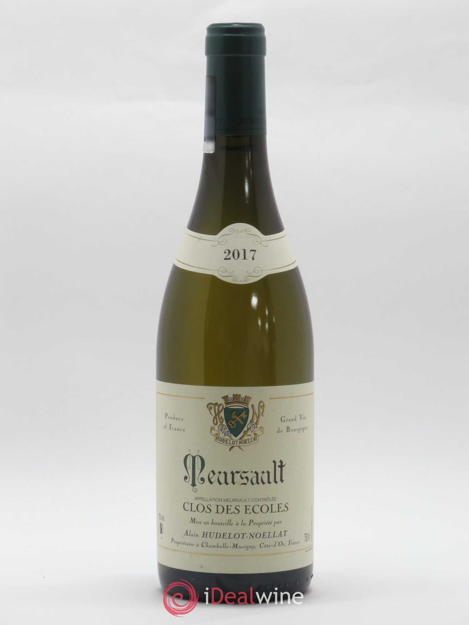 Meursault Clos des Ecoles Hudelot-Noëllat 2017 - Lot de 1 bouteille - 0