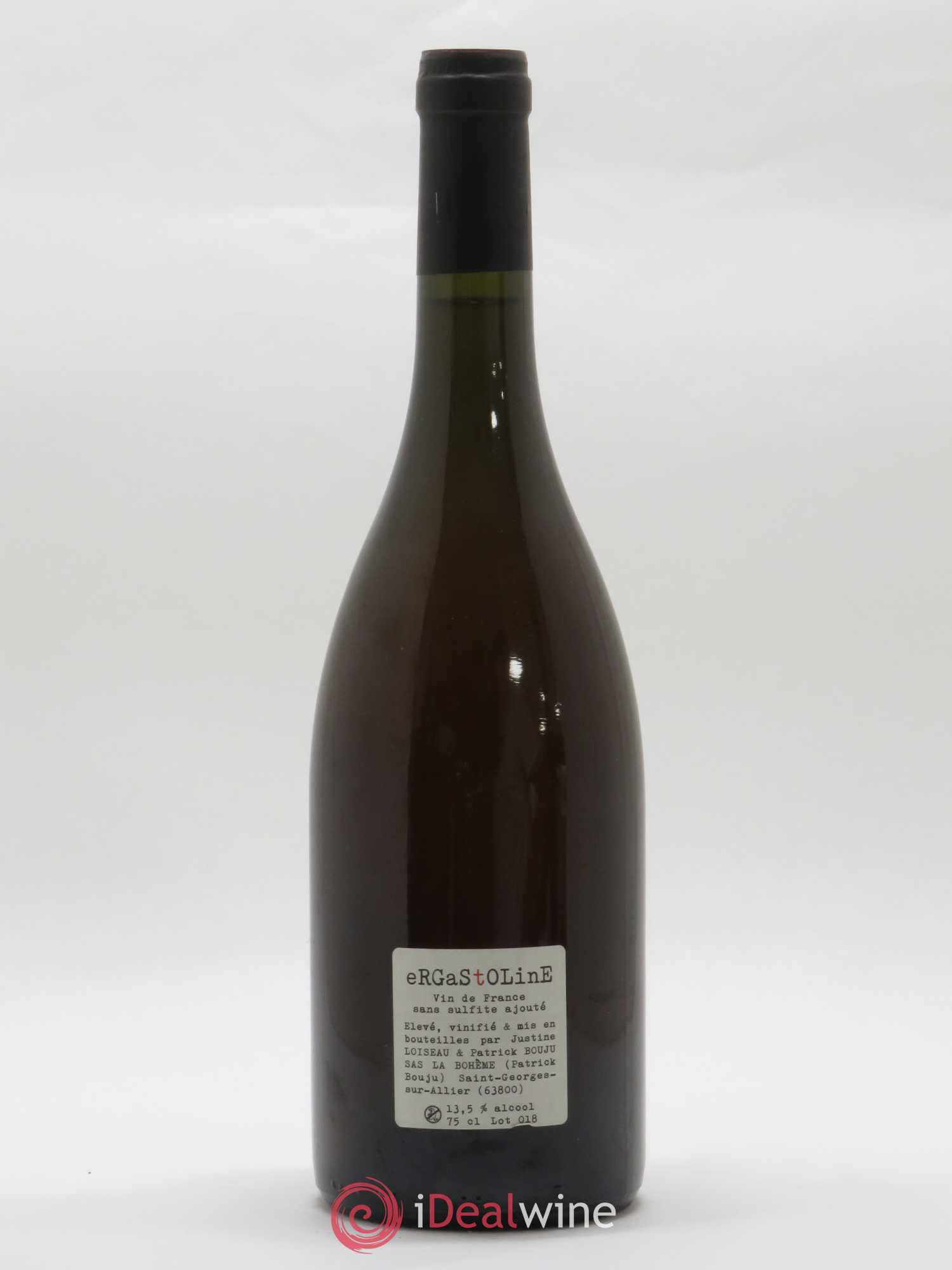 Vin de France Ergastoline Patrick Bouju - La Bohème Et Justine Loiseau  (no reserve) 2018 - Lot of 1 bottle - 1