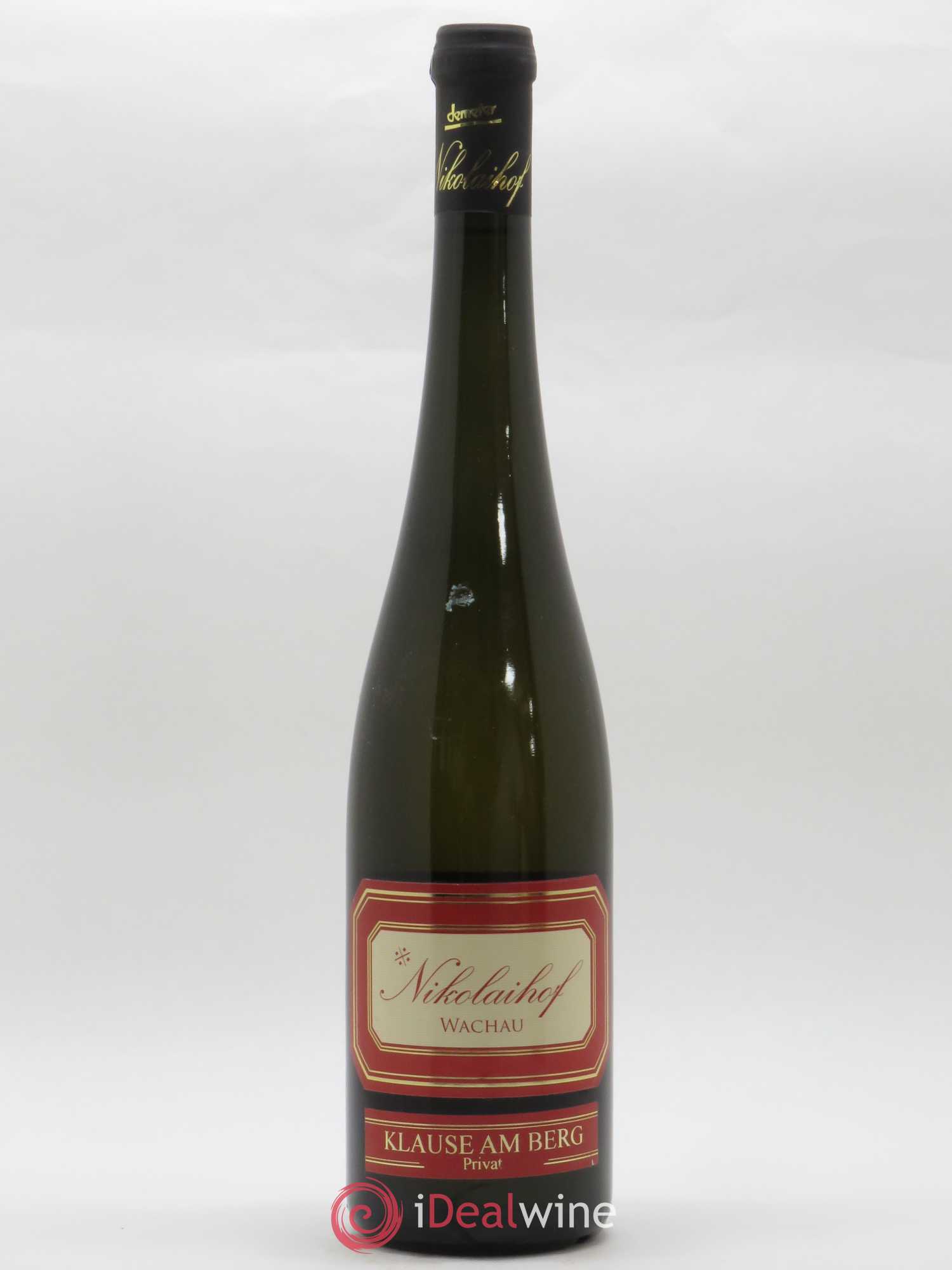 Autriche Riesling Nikolaihof Klause Am Berg Wachau 2012 - Posten von 1 Flasche - 0