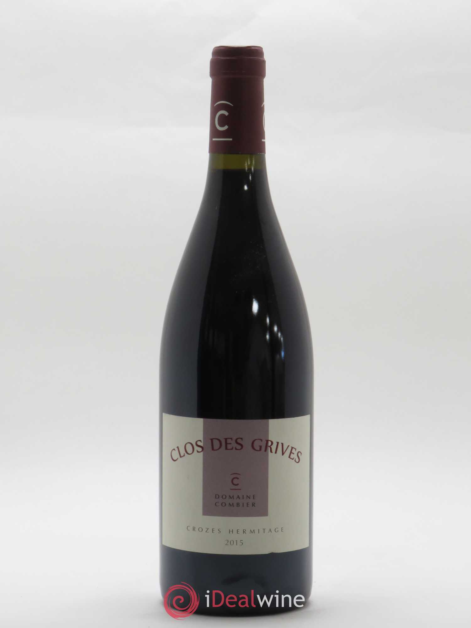 Crozes-Hermitage Clos des Grives Combier 2015 - Lot de 1 bouteille - 0