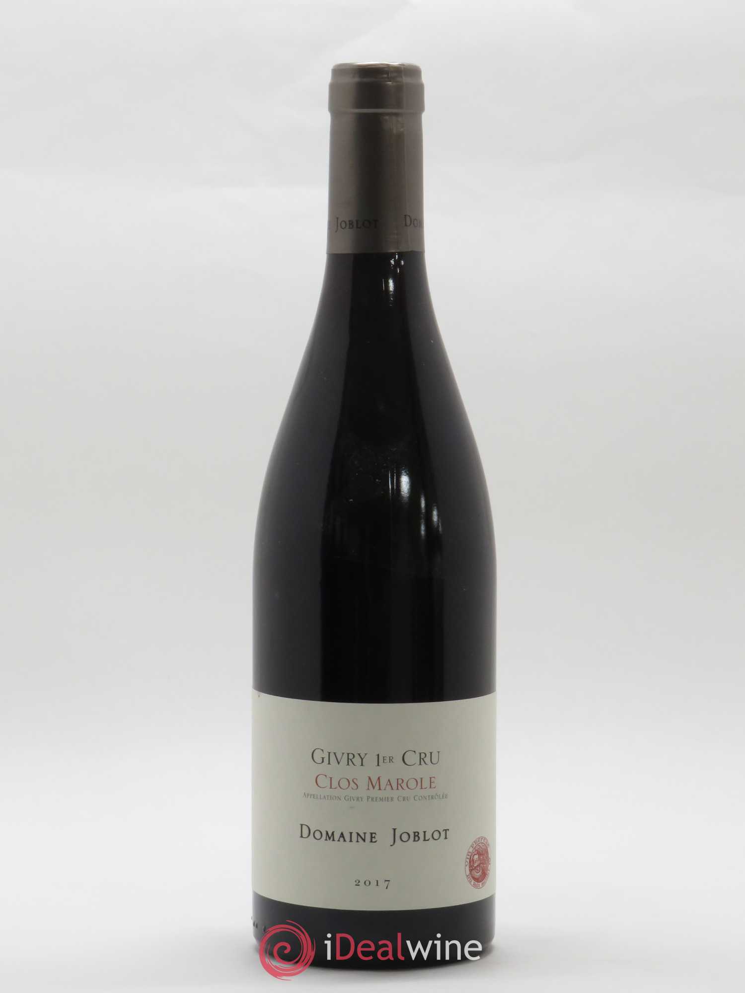 Givry 1er Cru Clos Marole Joblot (Domaine) 2017 - Lot de 1 bouteille - 0