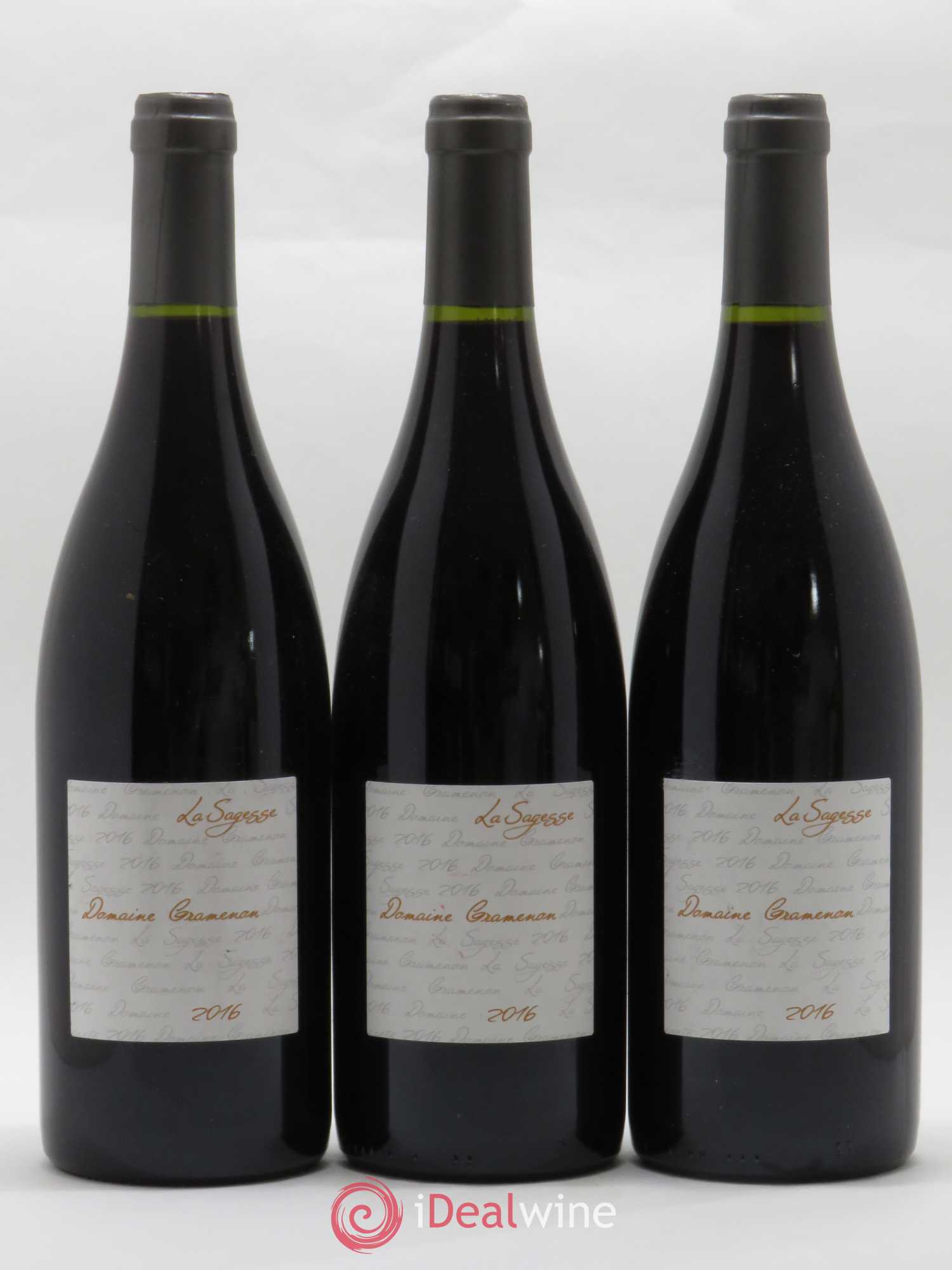 Côtes-du-Rhône La Sagesse Gramenon (Domaine) 2016 - Lot de 3 bouteilles - 0