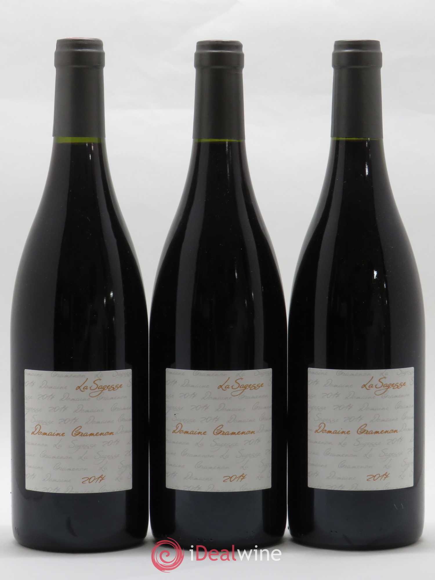 Côtes-du-Rhône La Sagesse Gramenon (Domaine) 2017 - Lot de 3 bouteilles - 0