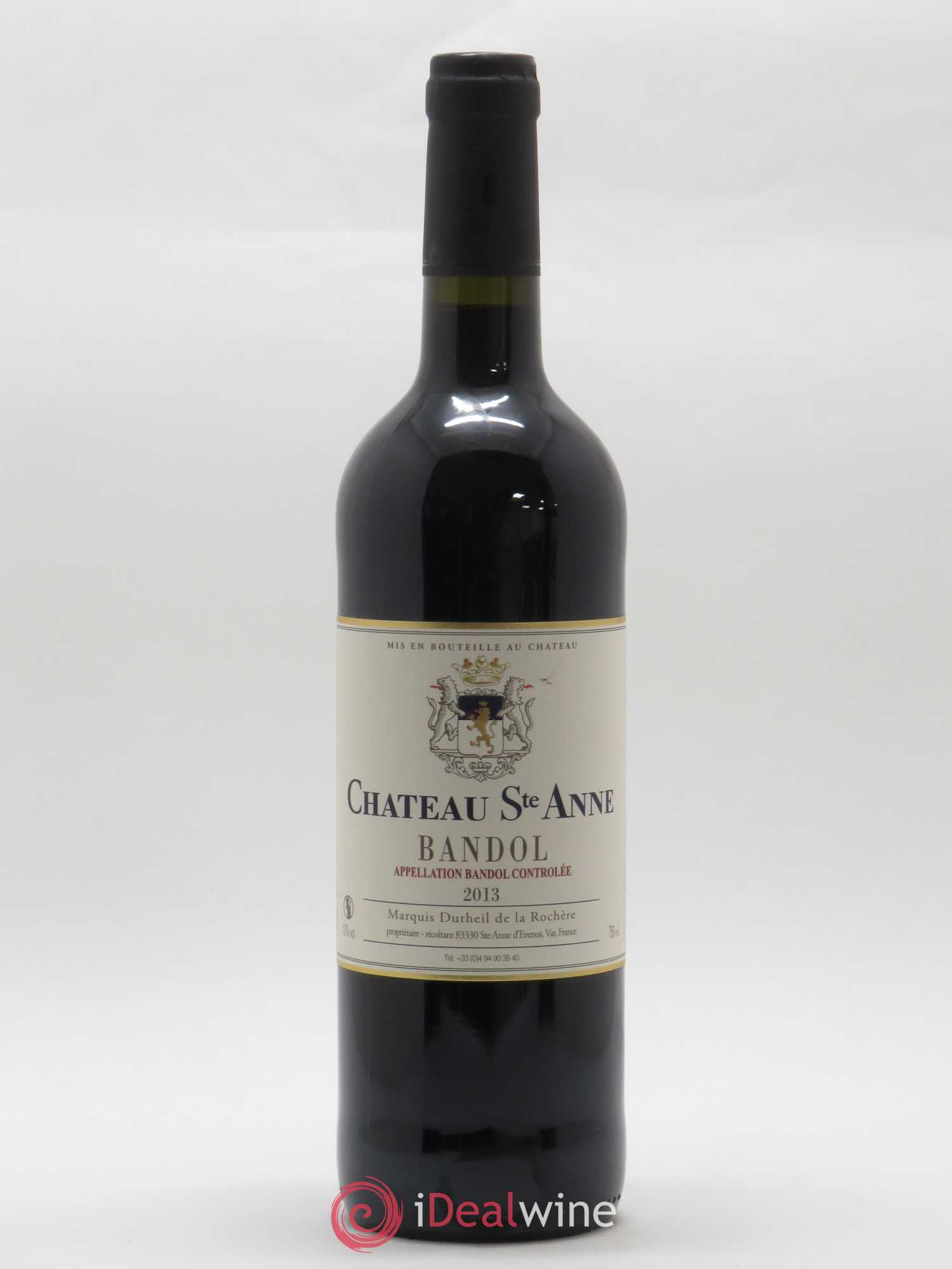 Bandol Château Saint Anne 2013 - Lot de 1 bouteille - 0