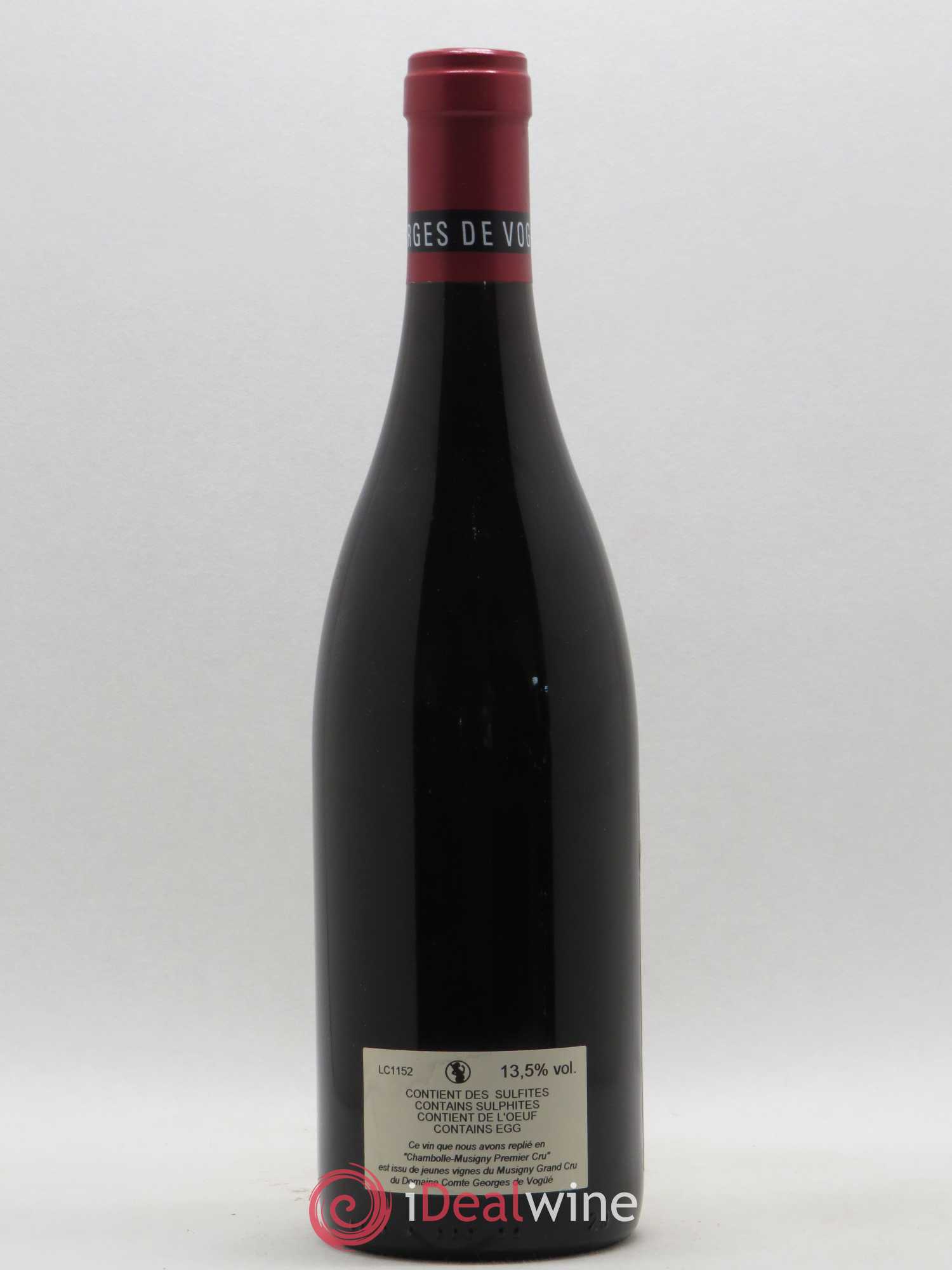 Chambolle-Musigny 1er Cru Comte Georges de Vogüé 2015 - Lot de 1 bouteille - 1