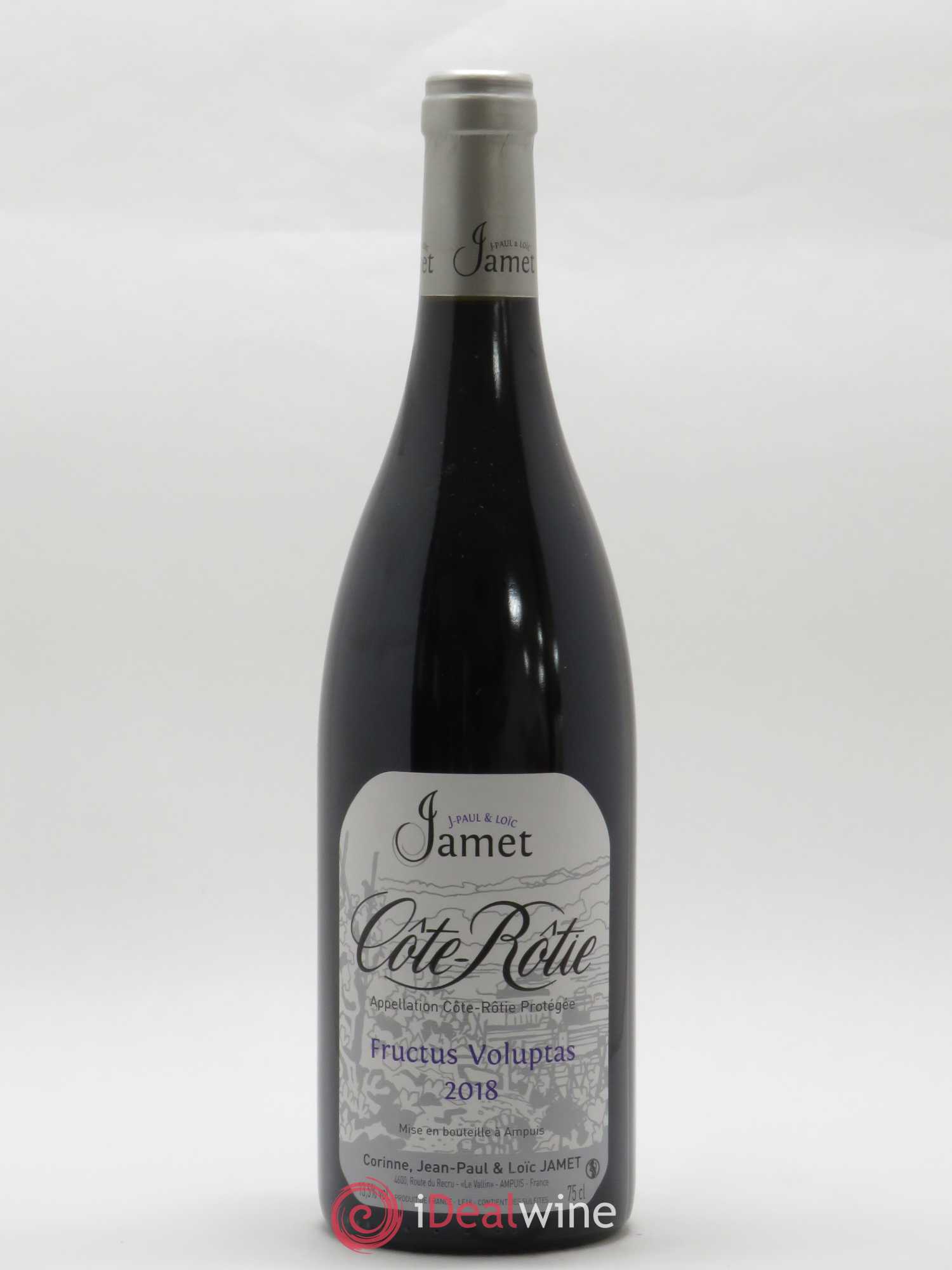 Côte-Rôtie Fructus Voluptas Jamet (Domaine) 2018 - Lot de 1 bouteille - 0