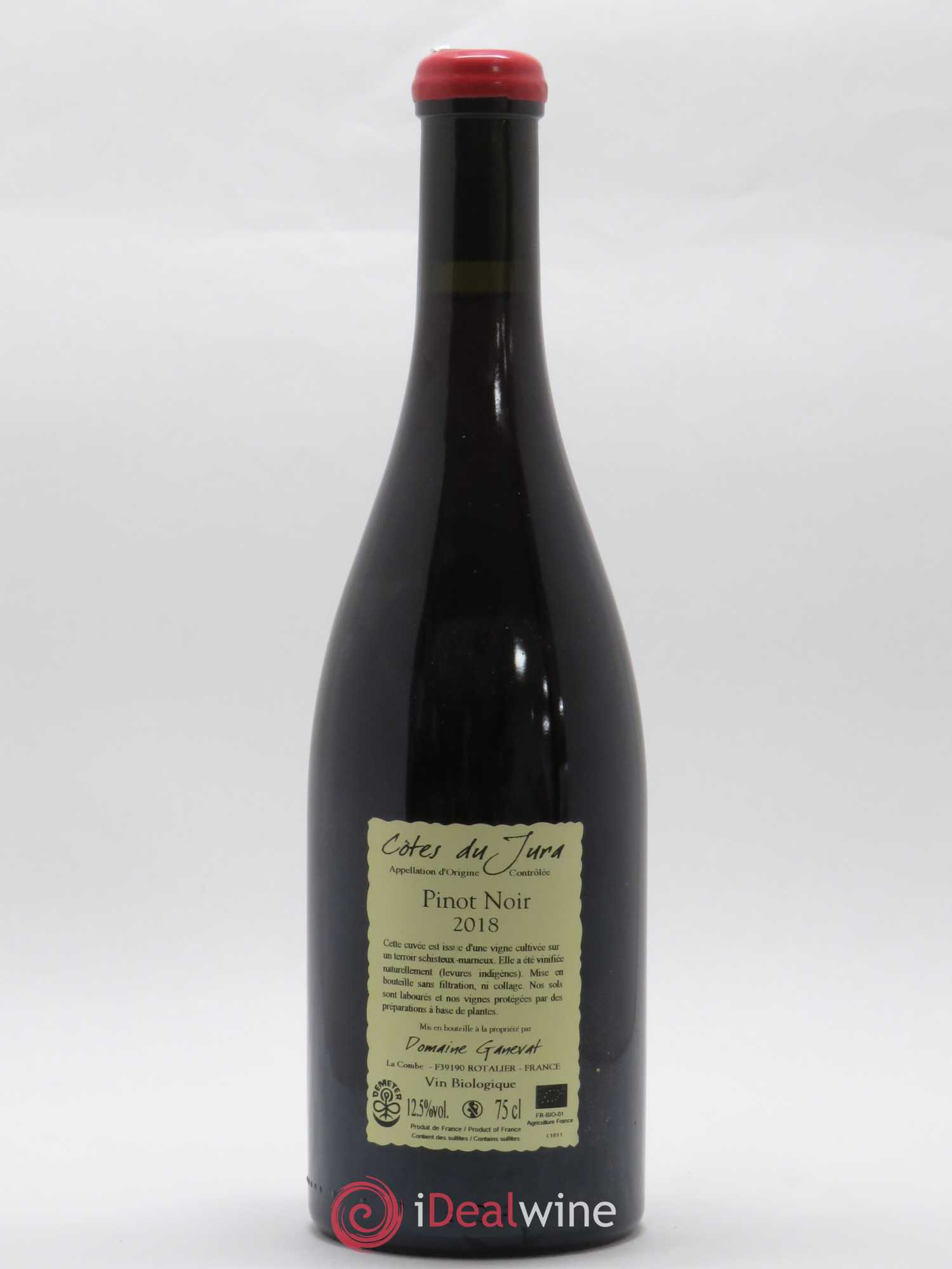Côtes du Jura Pinot Noir En Billat  Jean-François Ganevat (Domaine) 2018 - Lot de 1 bouteille - 1
