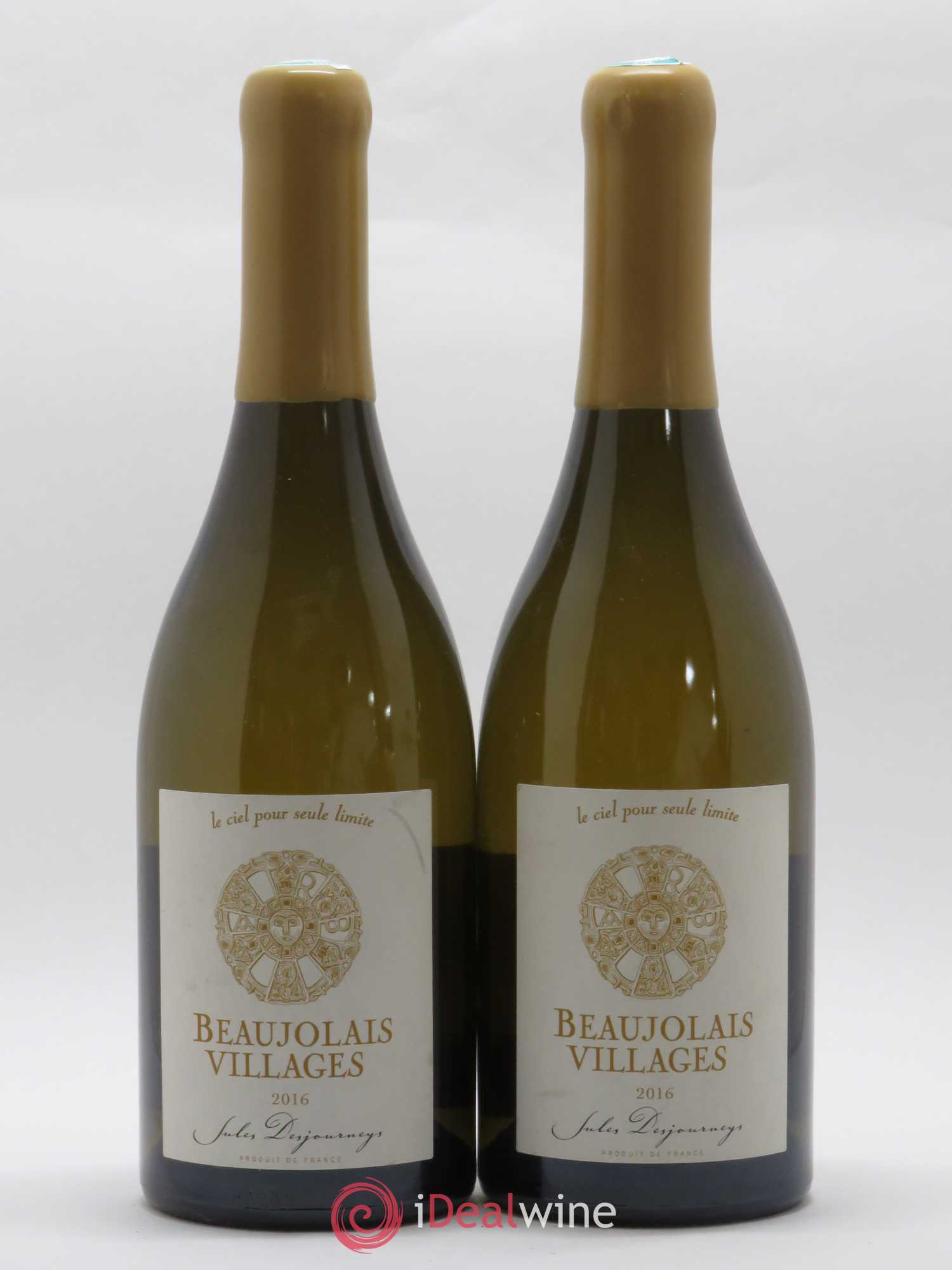 Beaujolais Villages Jules Desjourneys 2016 - Posten von 2 Flaschen - 0